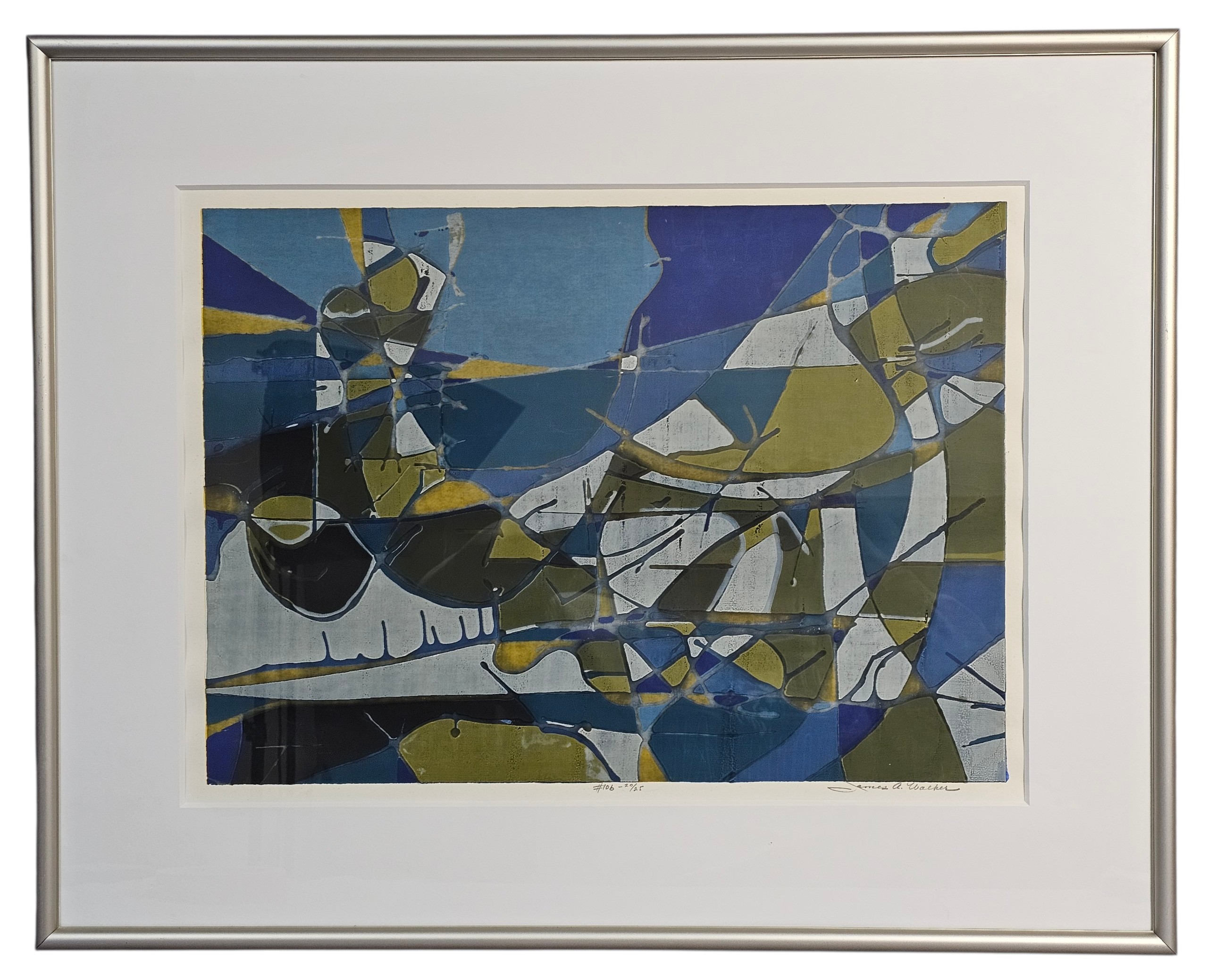 Walker Signed Serigraph No 106