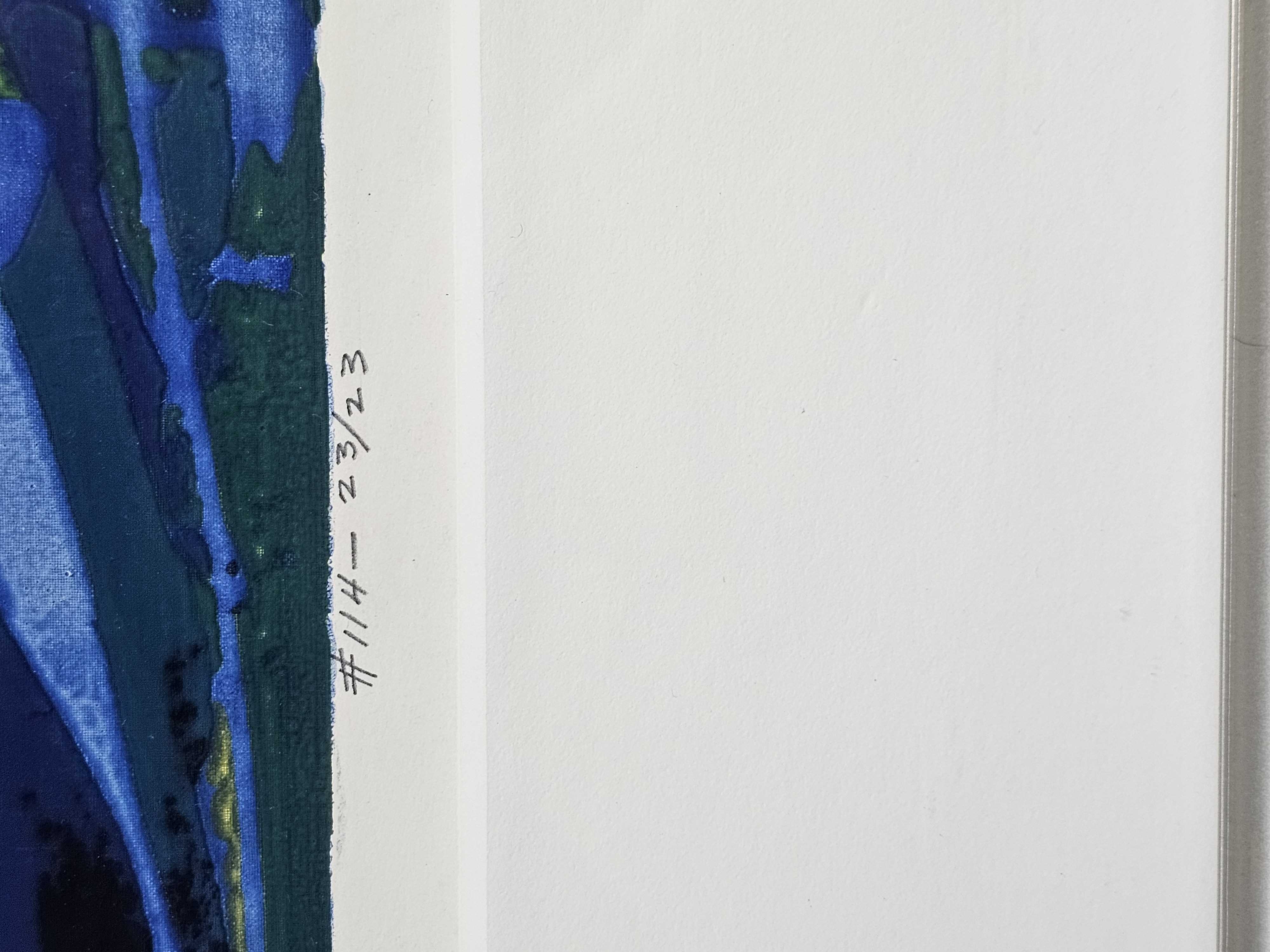 Walker Abstract Serigraph No 114