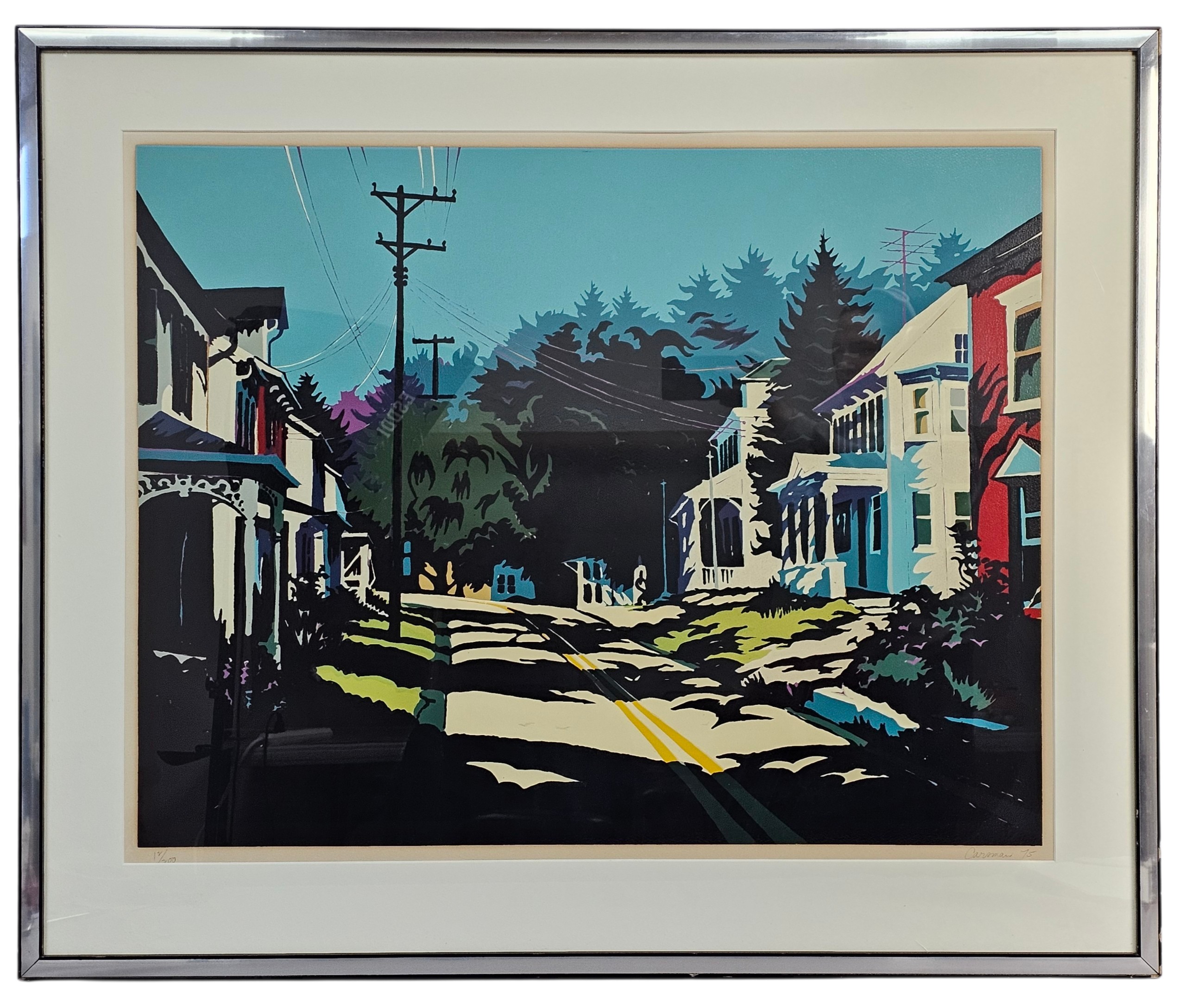 Jon Carsman Stony Run Signed Serigraph
