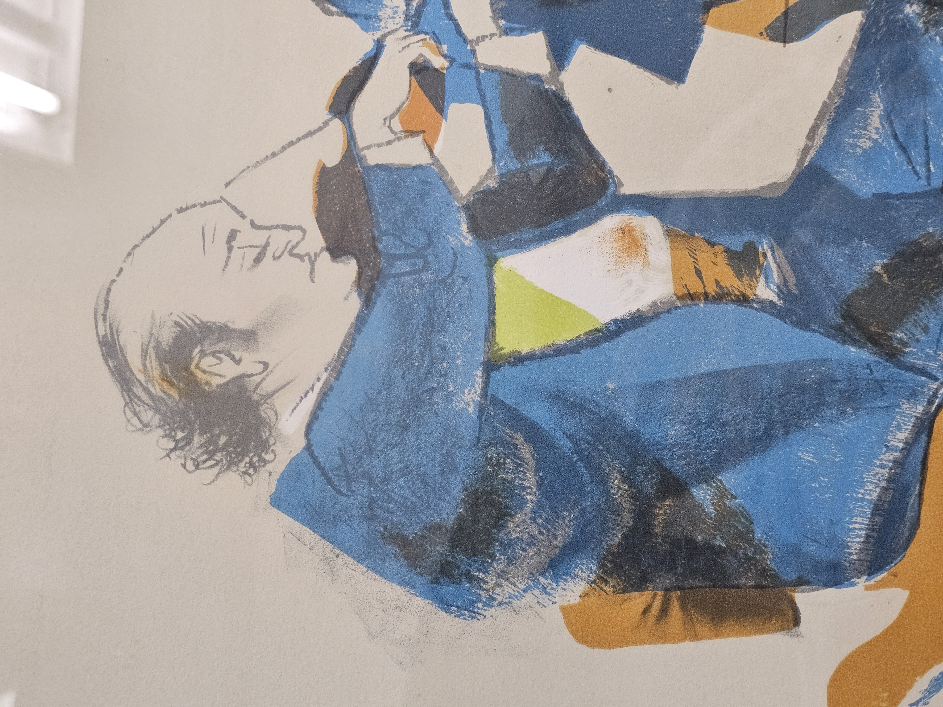 William Gropper Trio Lithograph