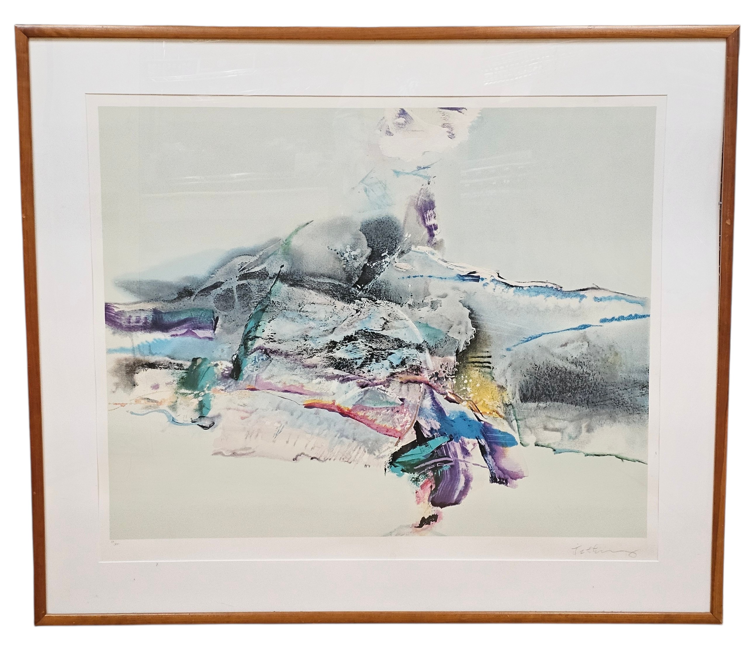 Chuang Che Landscape I Serigraph