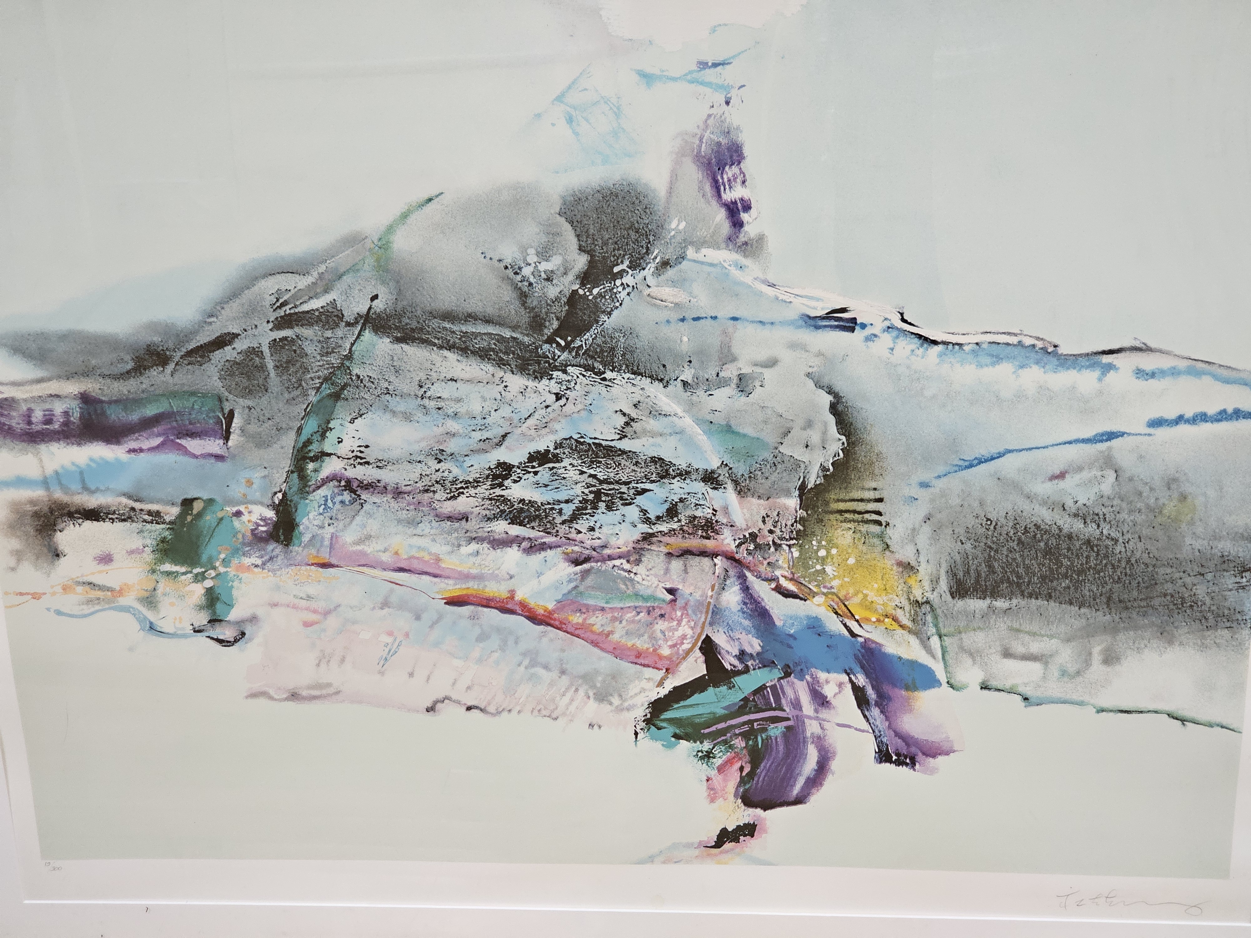 Chuang Che Landscape I Serigraph