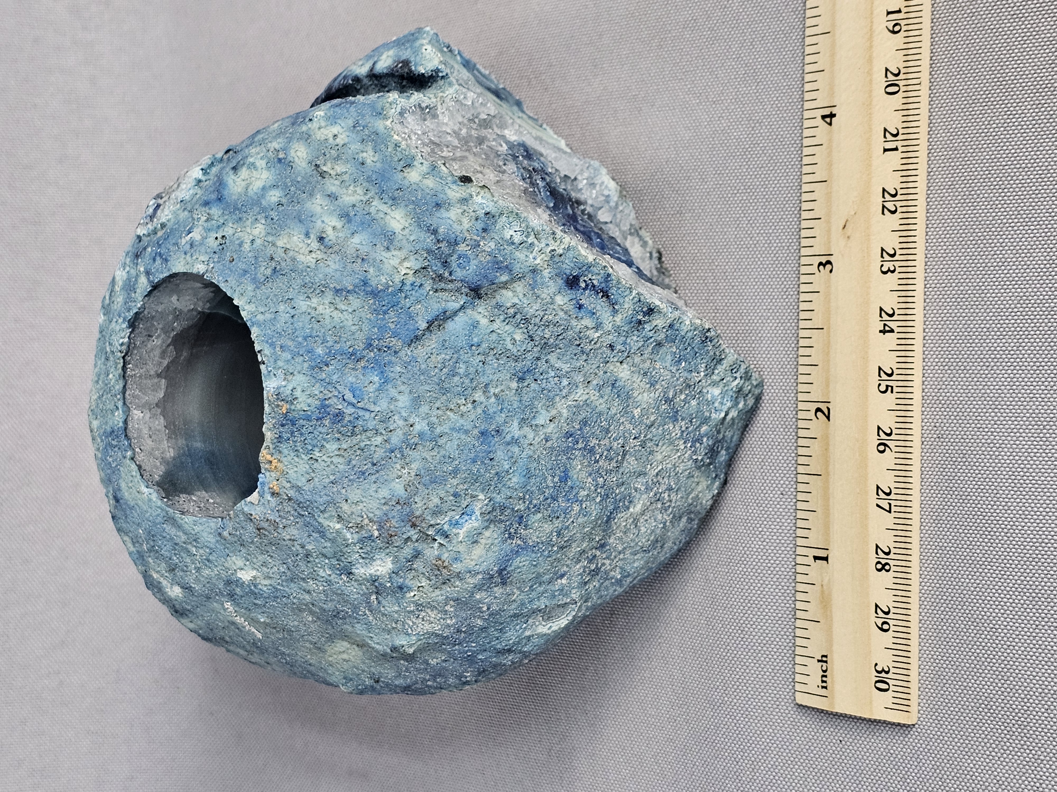 Blue Agate Candle Holder