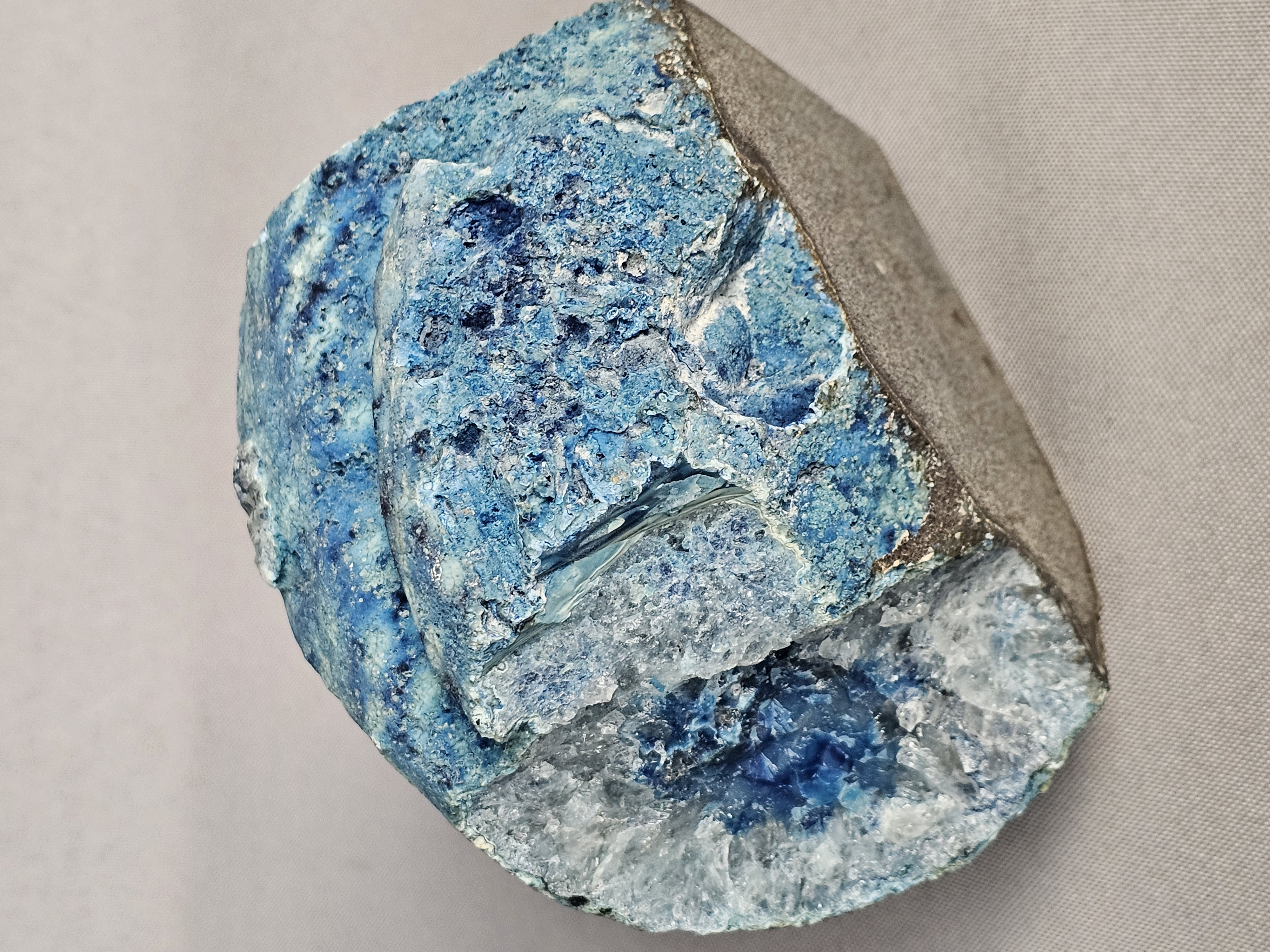 Blue Agate Candle Holder