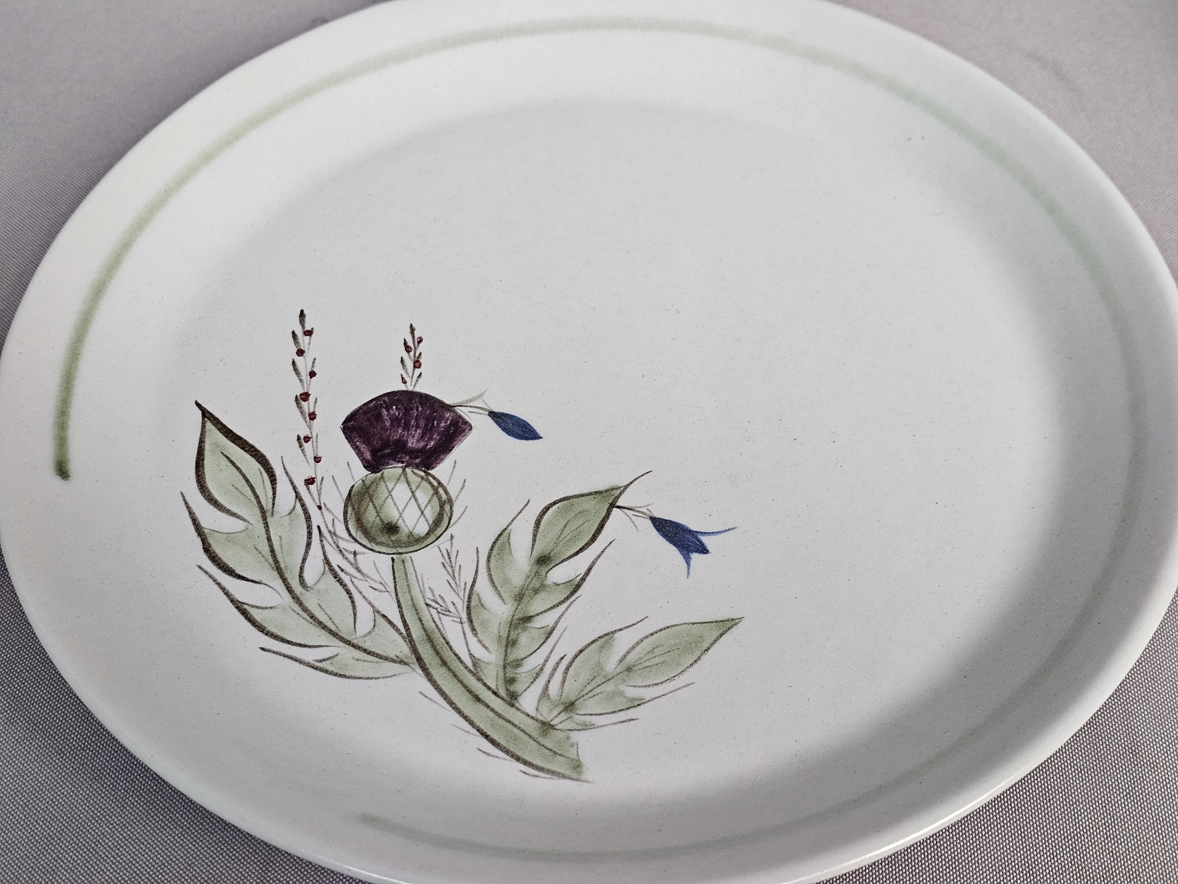 Buchan Thistleware Stoneware Breakfast Trio