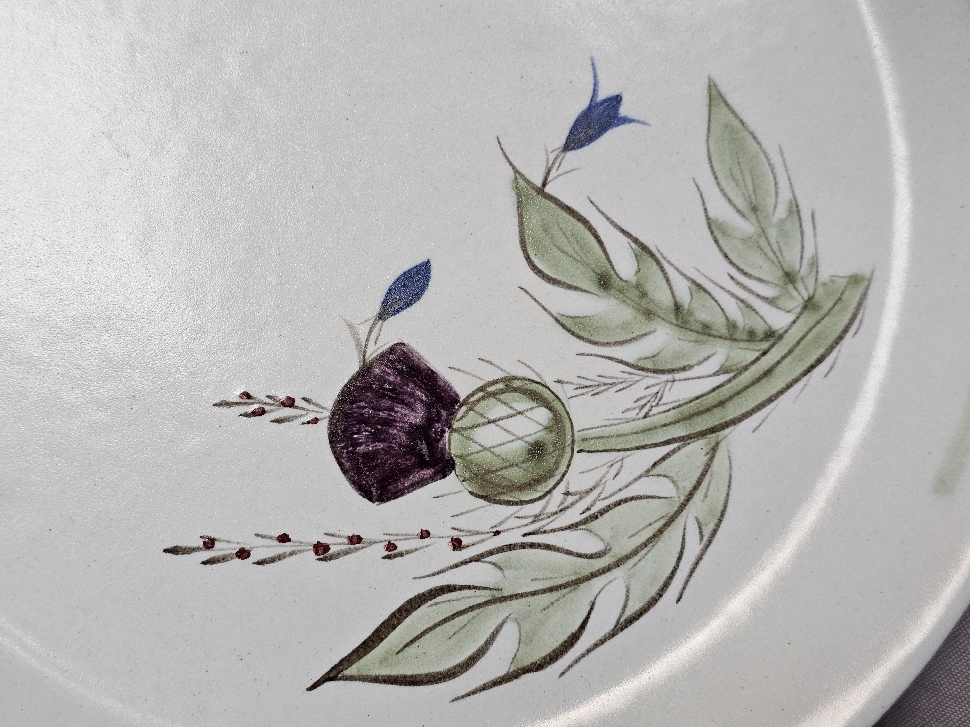 Buchan Thistleware Stoneware Breakfast Trio
