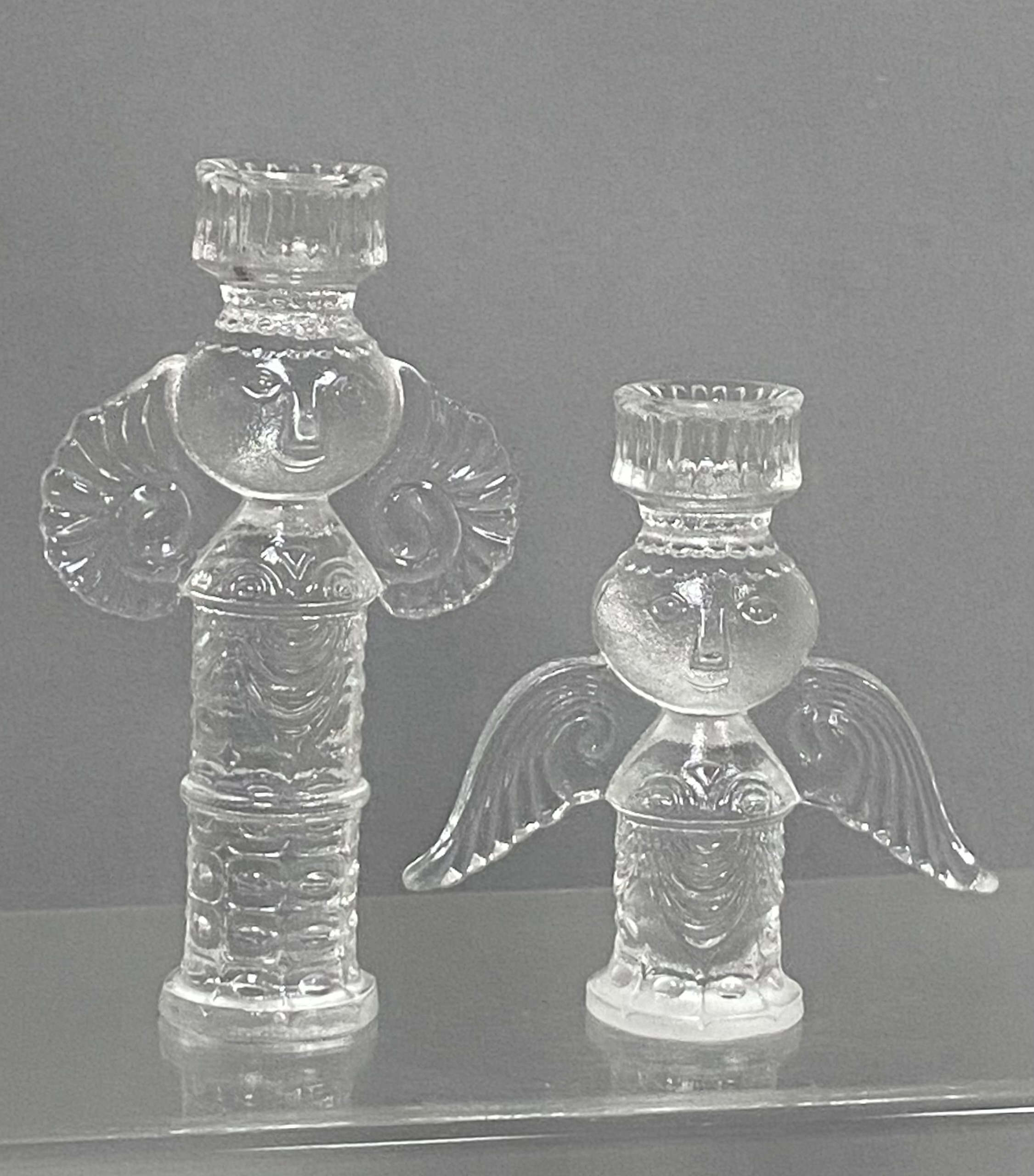 Rosenthal Wiinblad Studio-Linie Glass Candlesticks