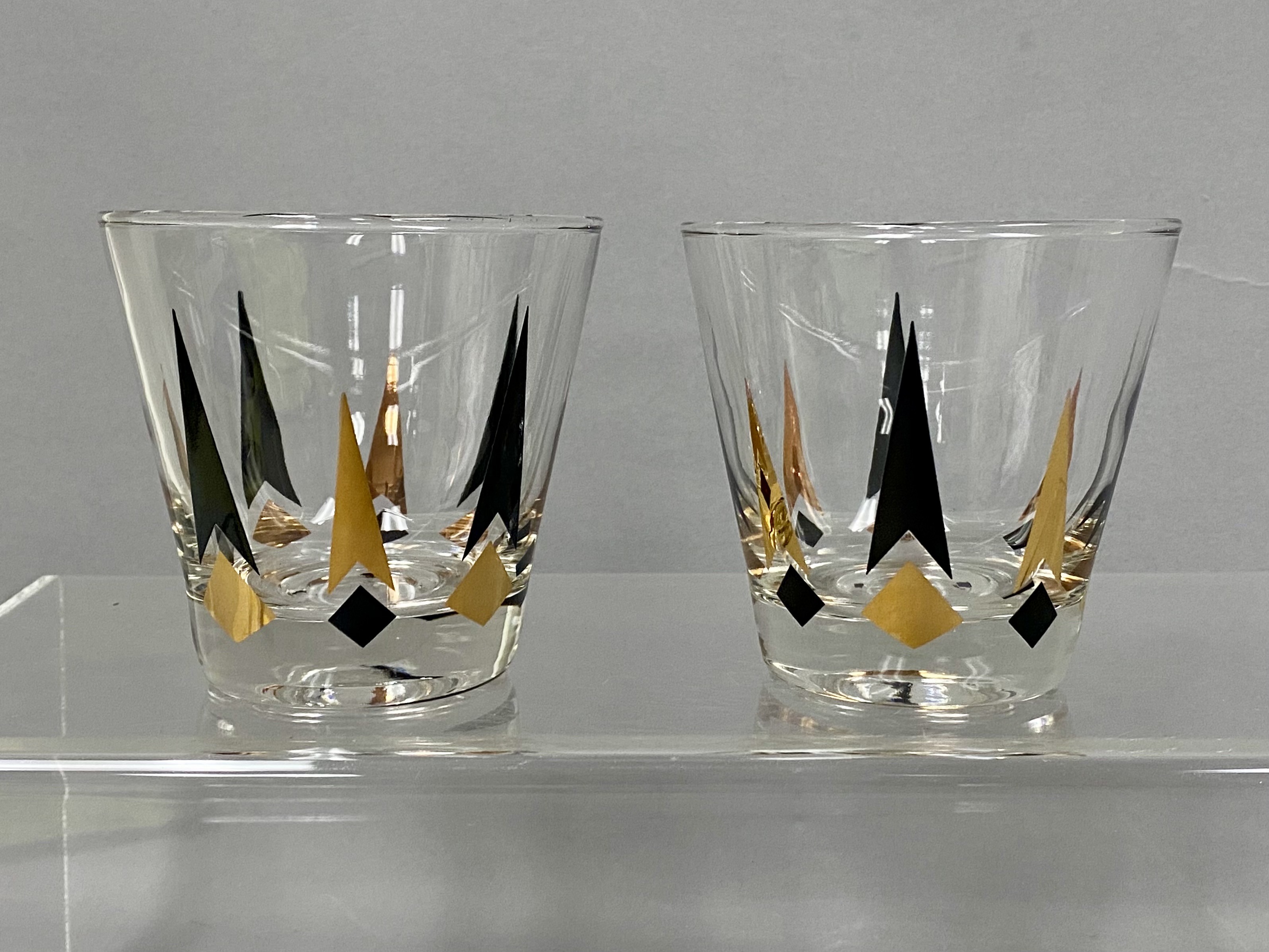 Pair of Atomic Chevron Rocks Glasses