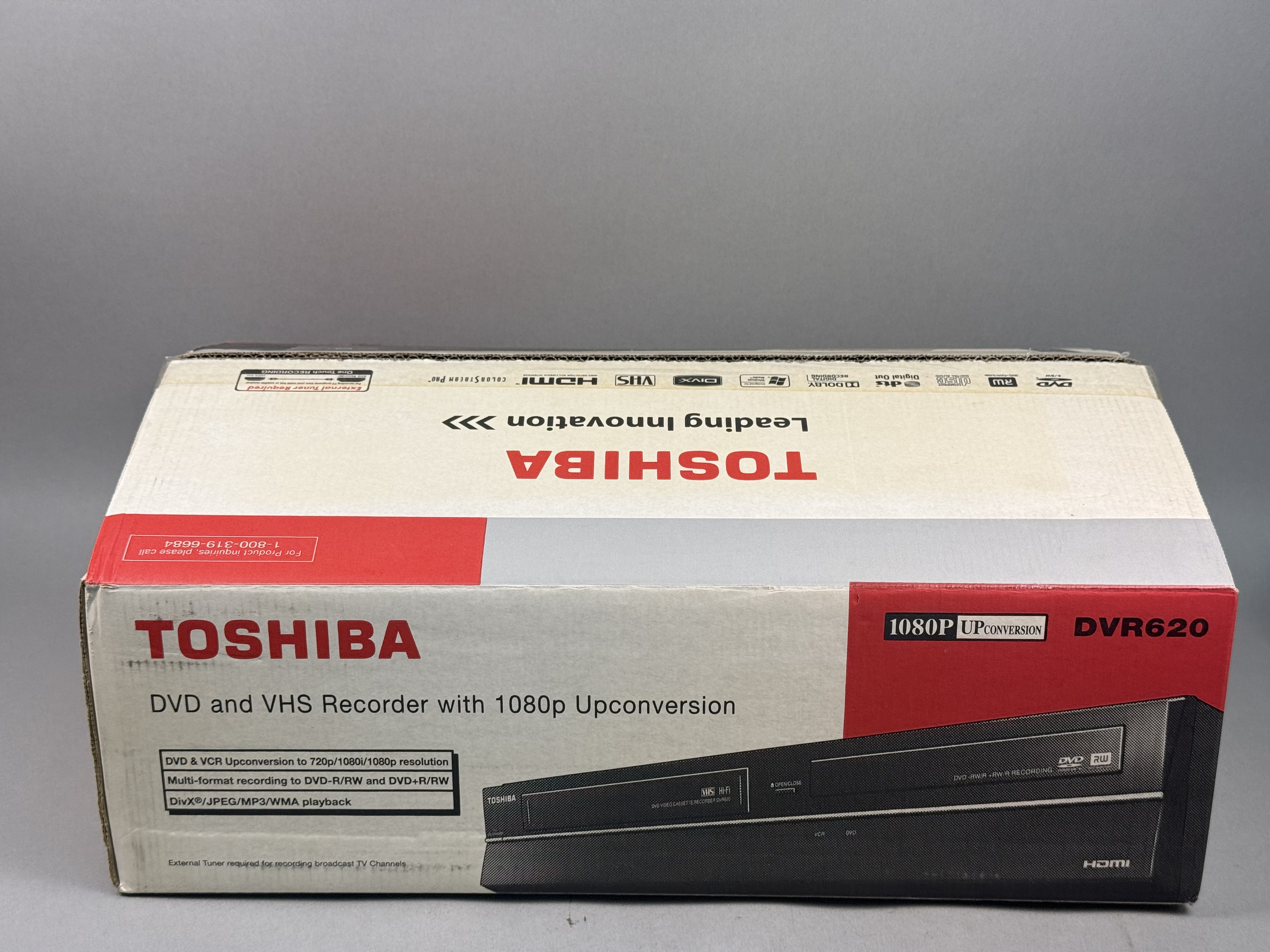 Toshiba DVR620 DVD VCR Recorder