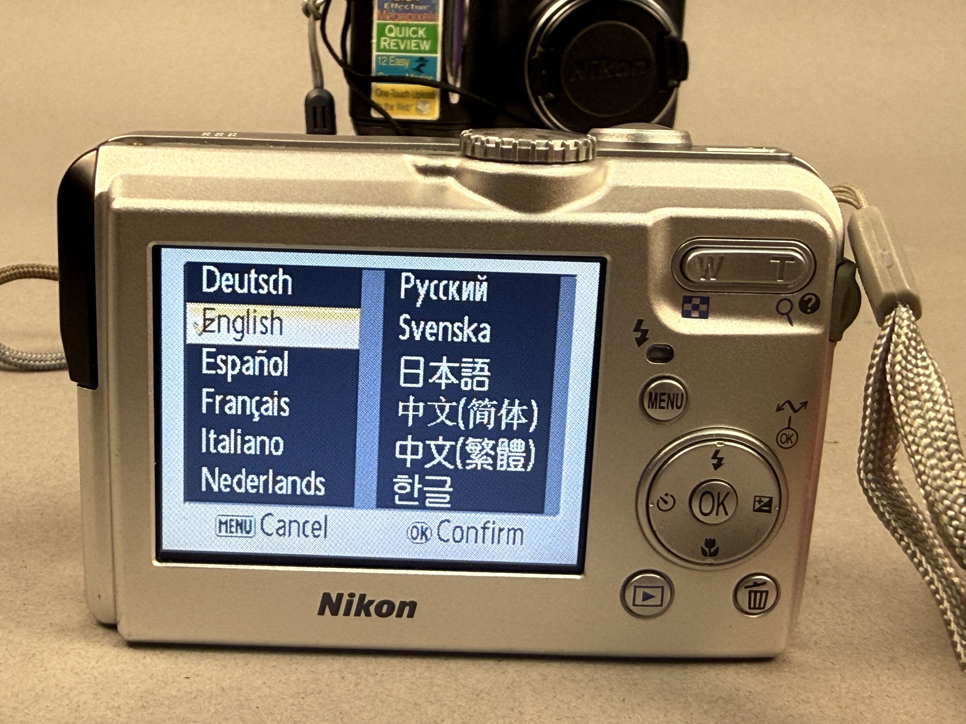 Two Nikon Coolpix Digital Cameras