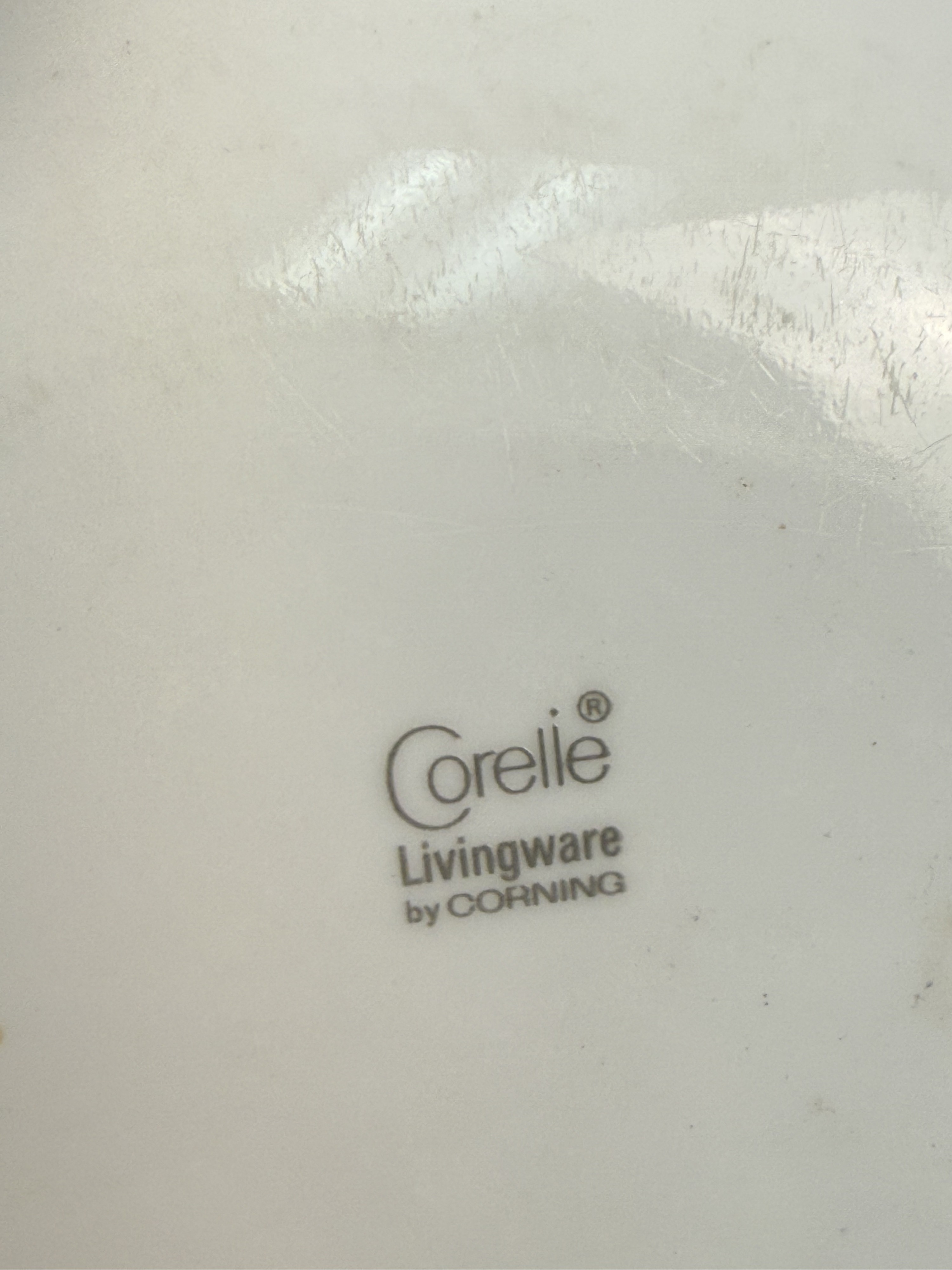 Corelle Spring Blossom Green Plates