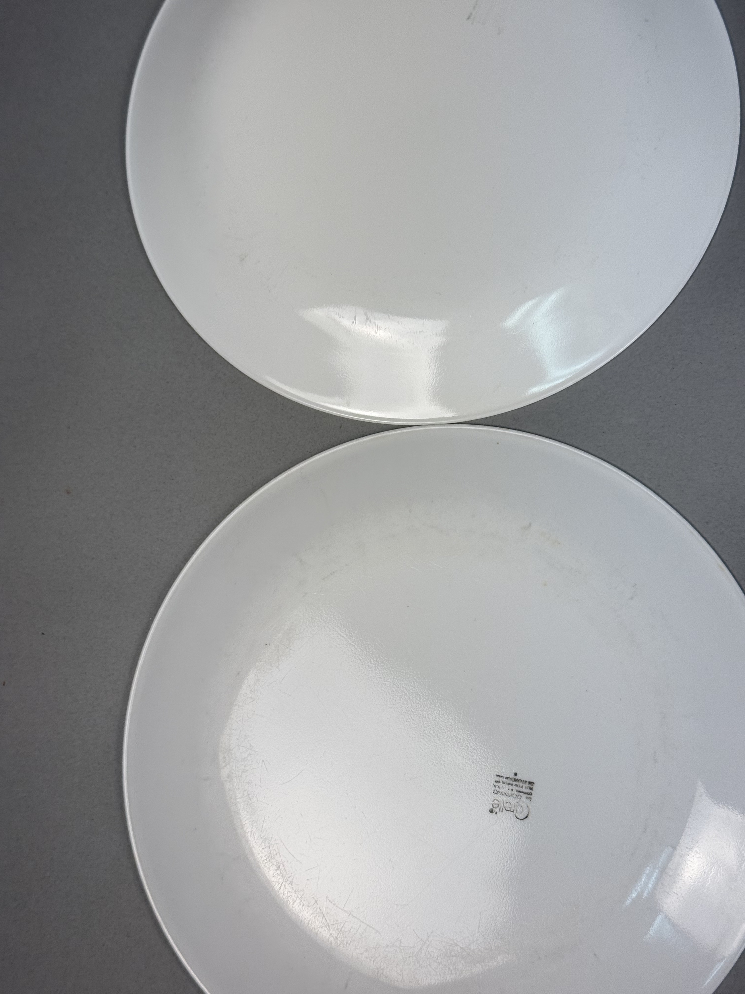 Corelle Spring Blossom Green Dinner Plates