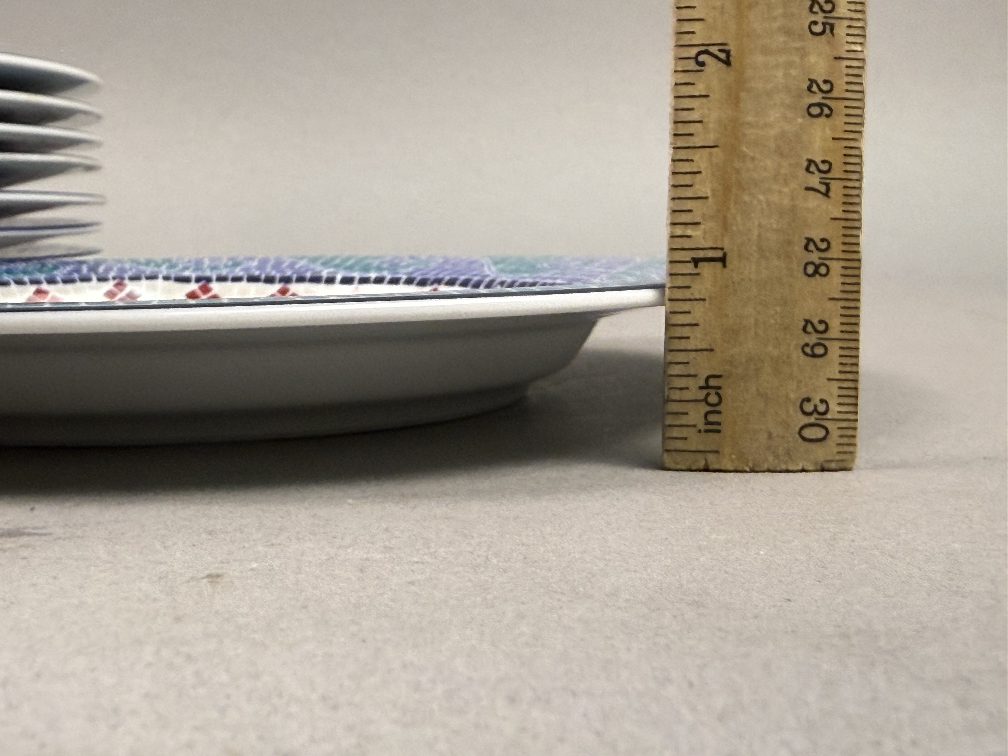Dansk Mosaic Dinnerware Wave Plates