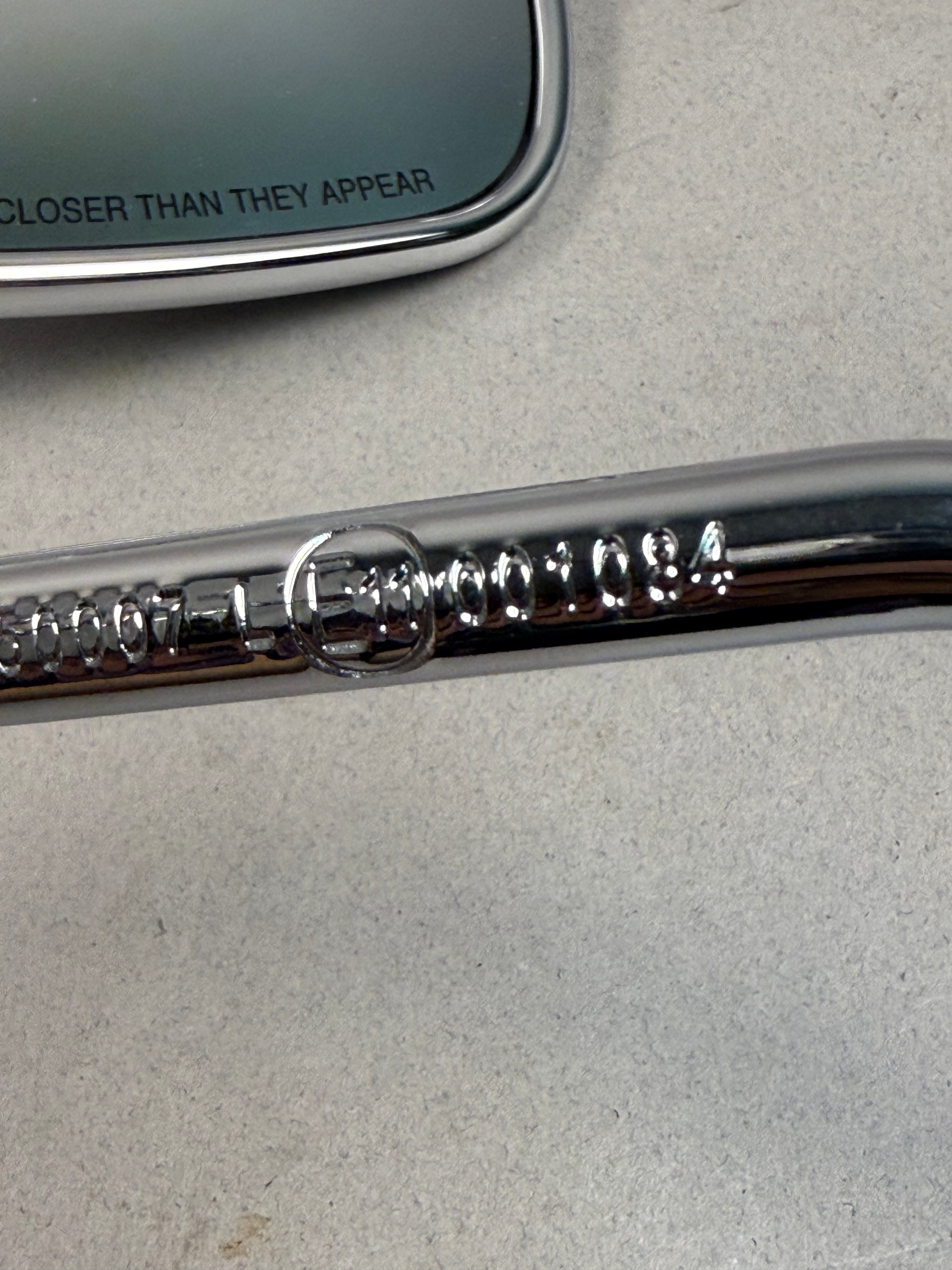 Harley-Davidson Chrome Tapered Mirror Pair