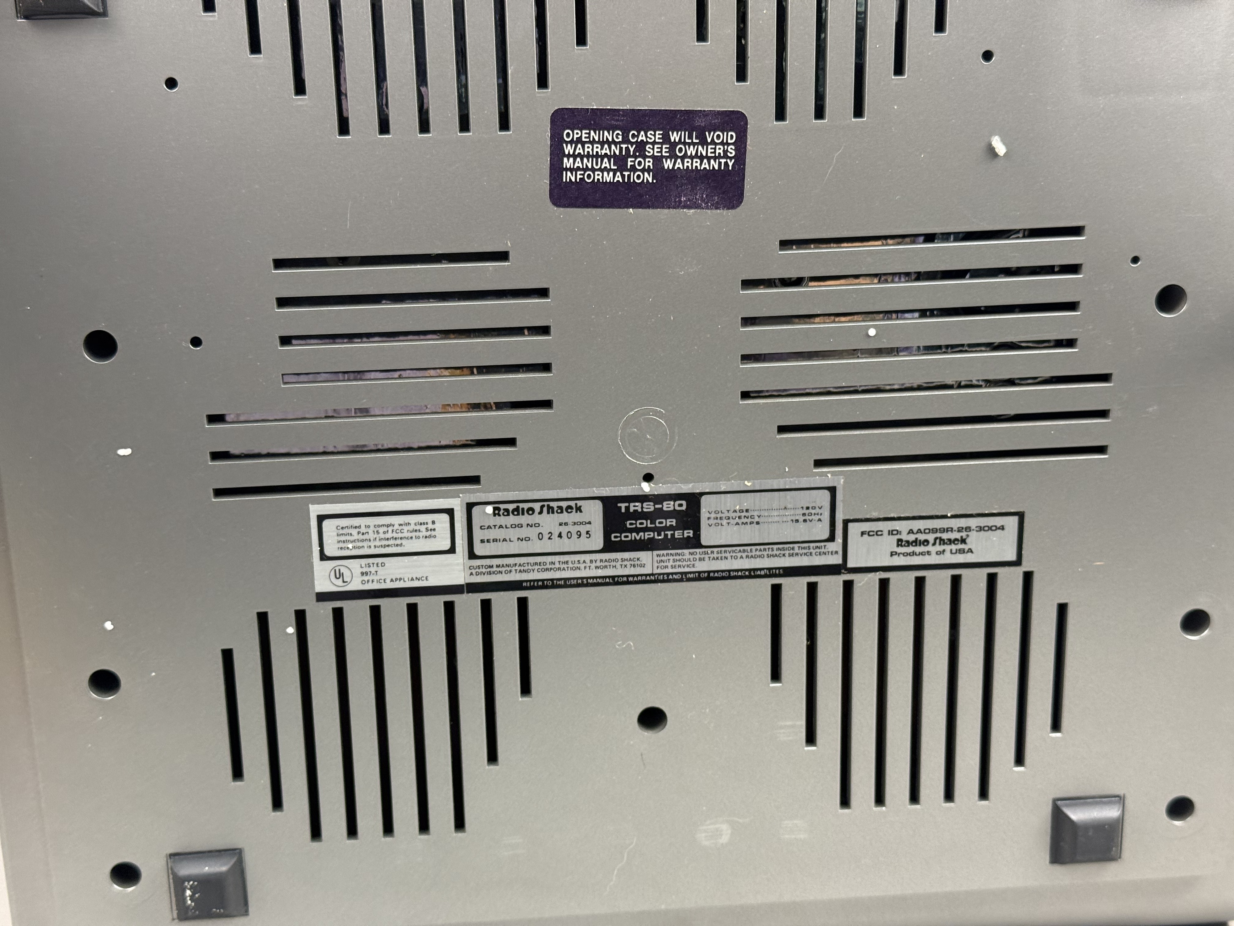 Radio Shack TRS-80 Color Computer