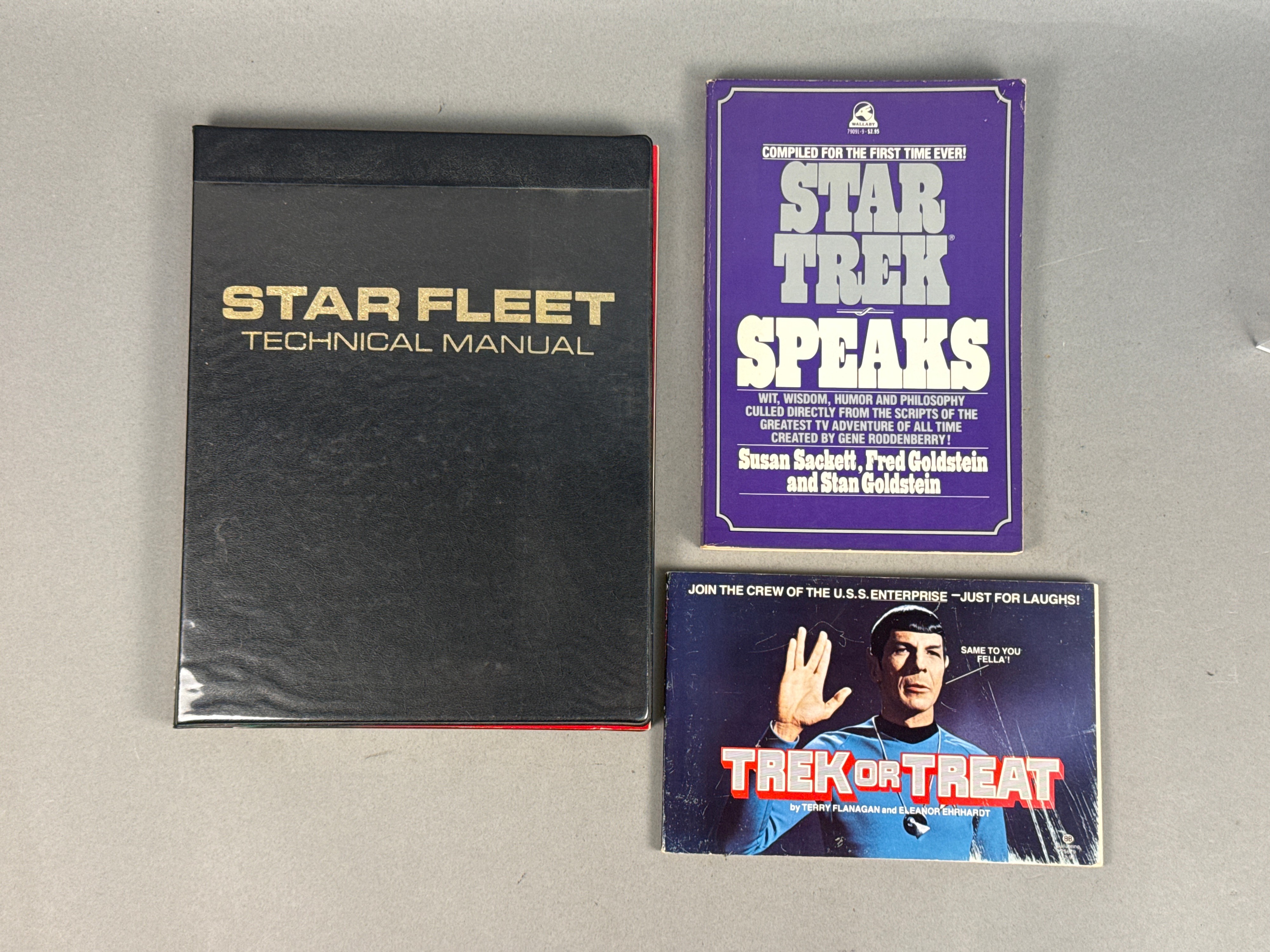 Franz Joseph Star Trek Technical Manual Trio
