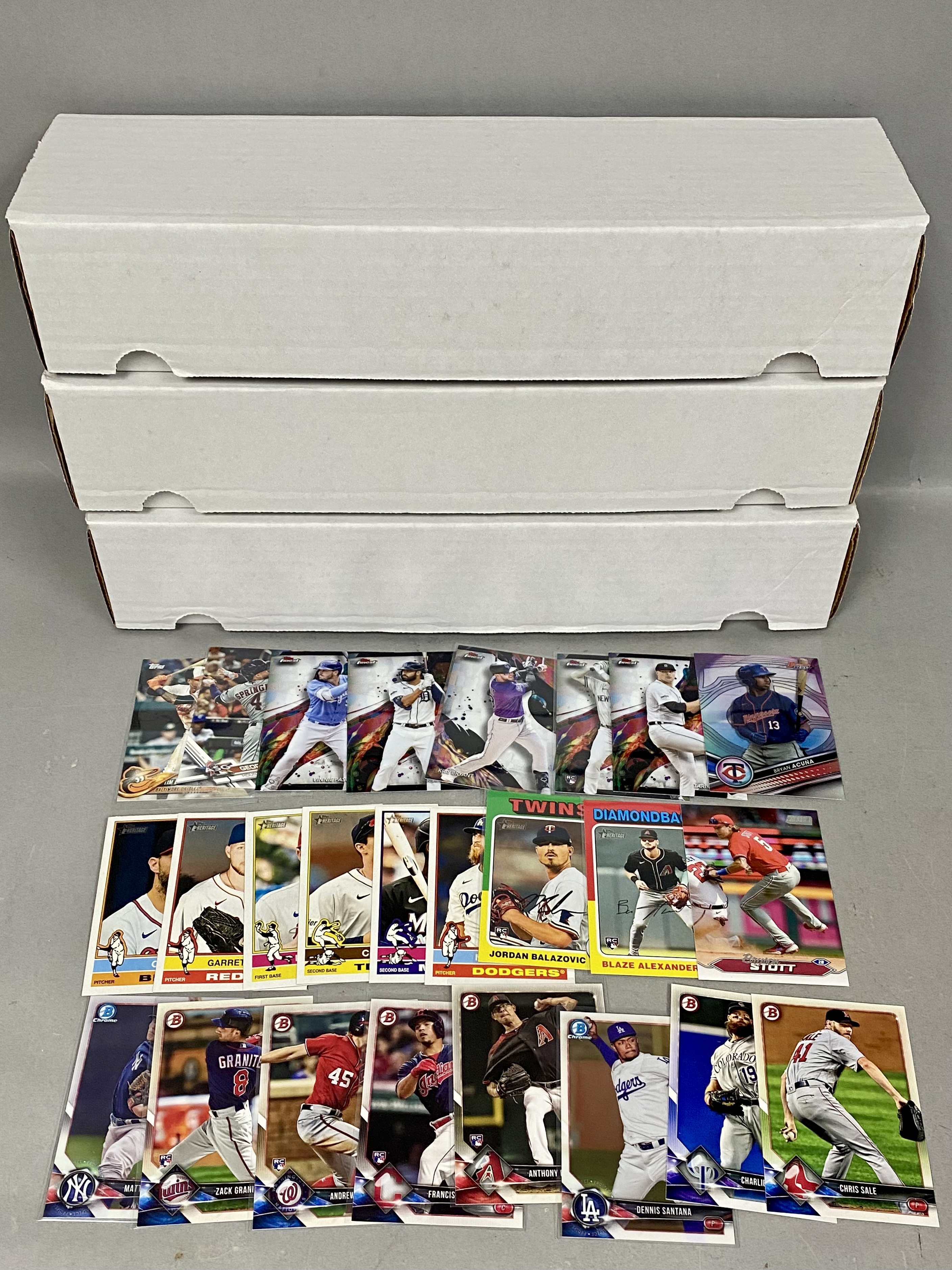 Topps Baseball Trading Card Bulk Collection