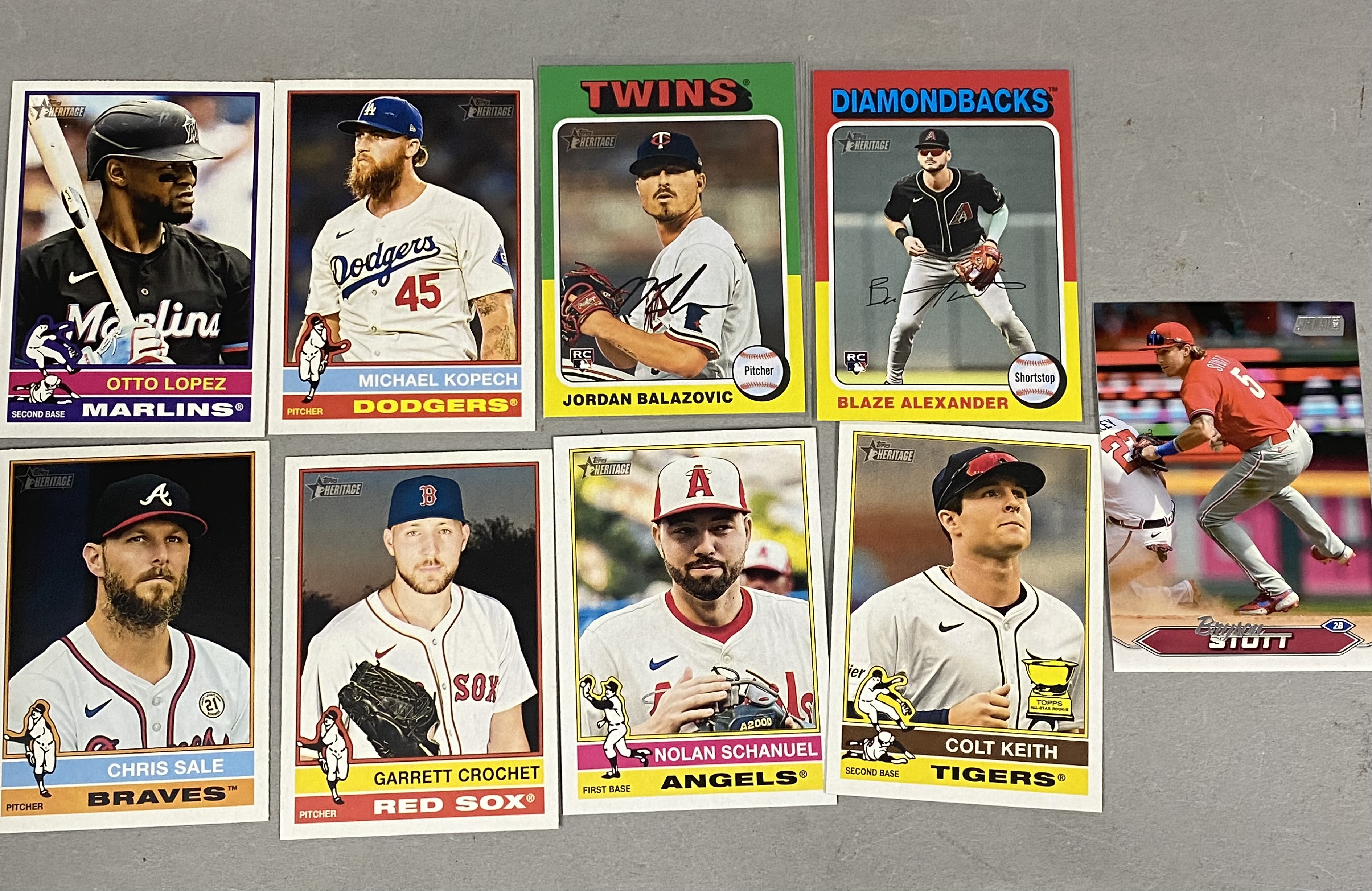 Topps Baseball Trading Card Bulk Collection