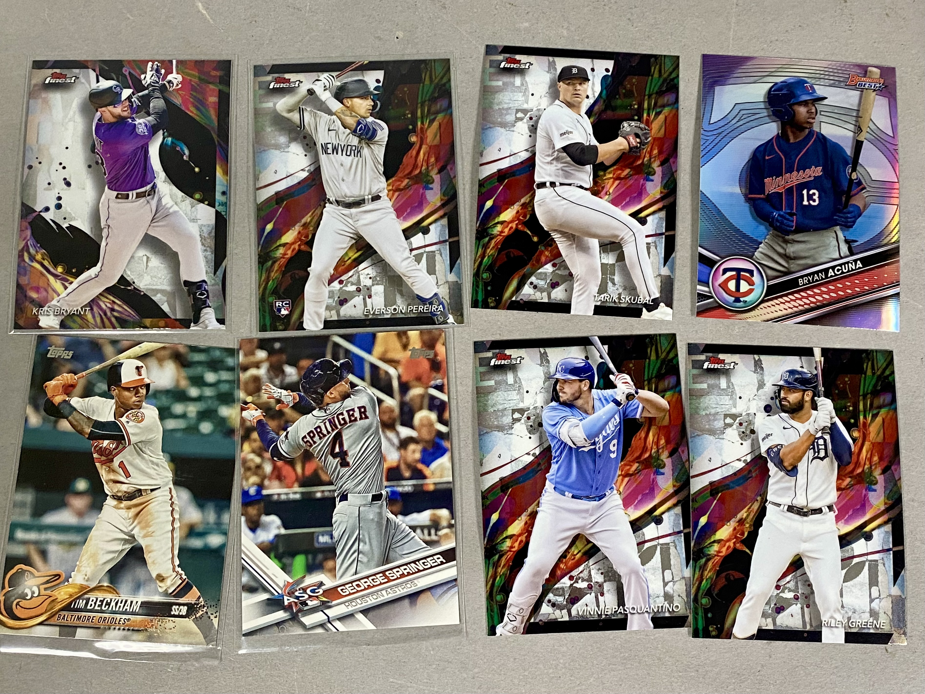 Topps Baseball Trading Card Bulk Collection