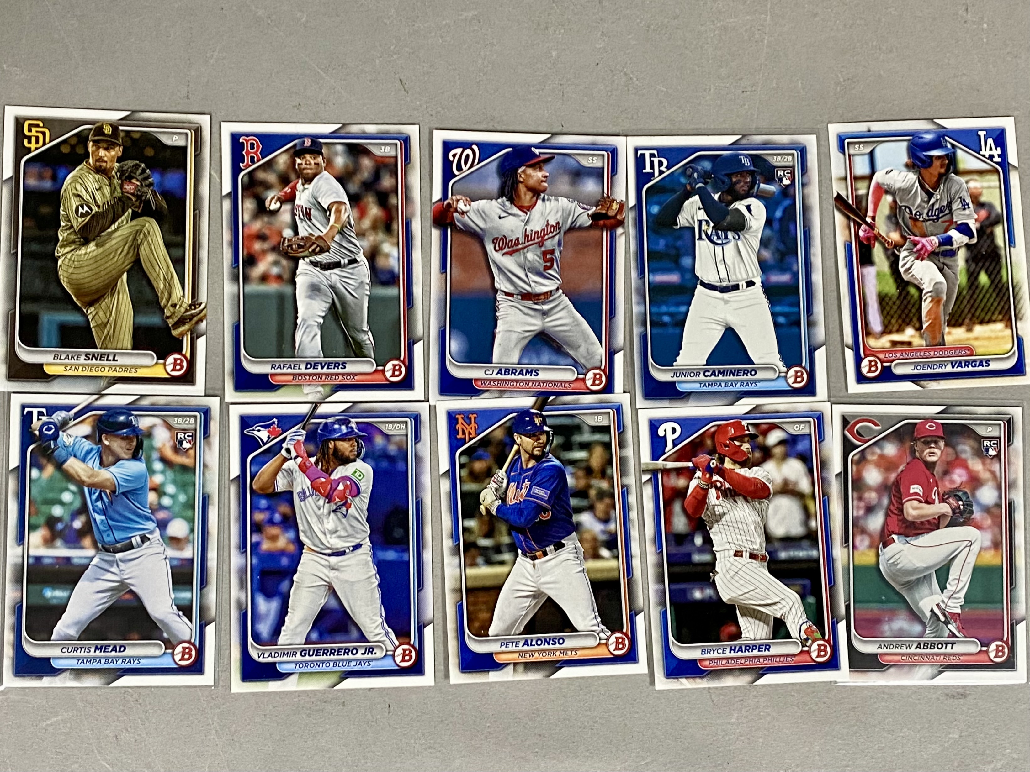 Topps Bowman Modern Baseball Card Collection