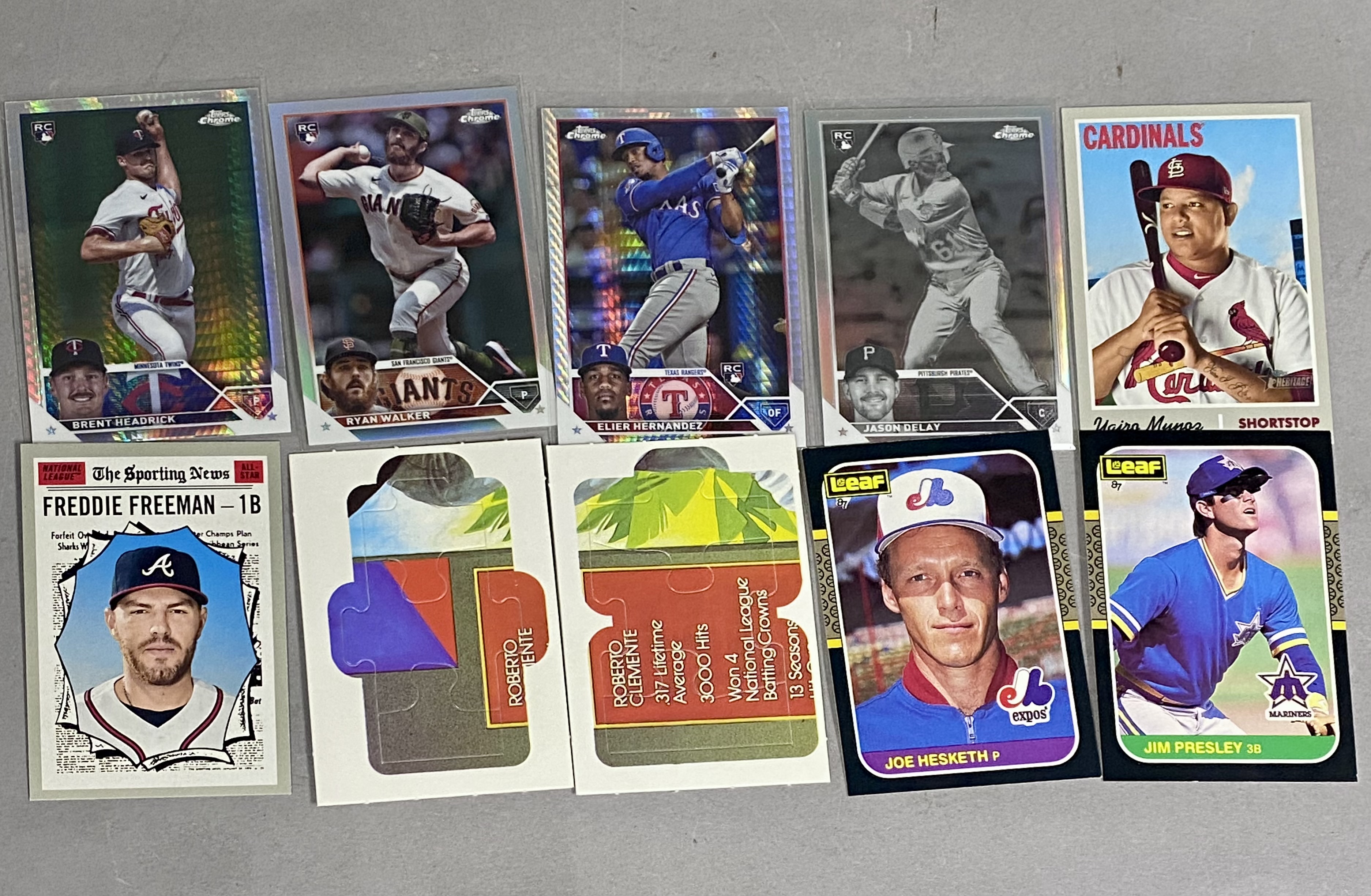 Large Assorted Baseball Card Collection