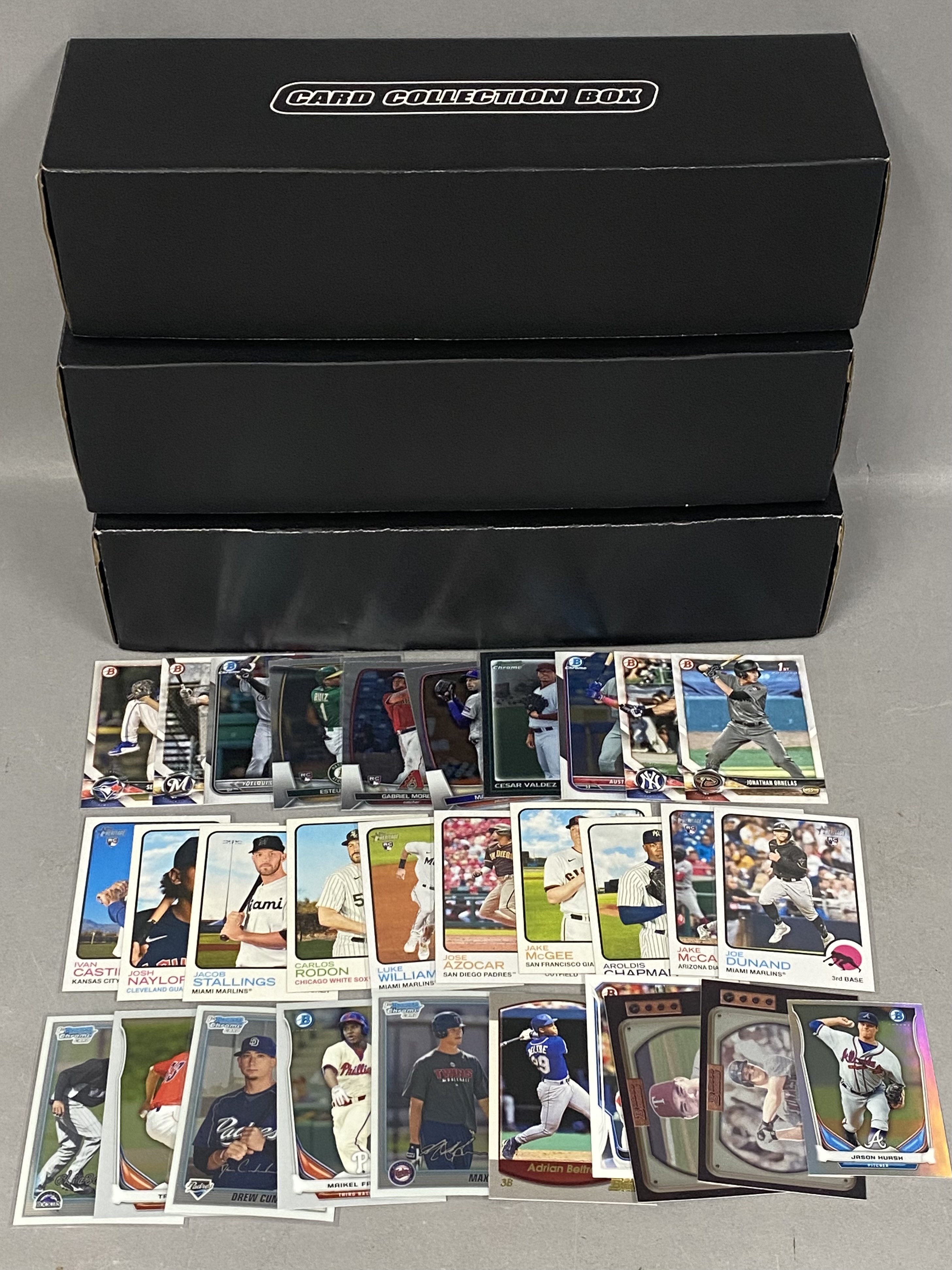 Topps and Bowman Baseball Card Collection
