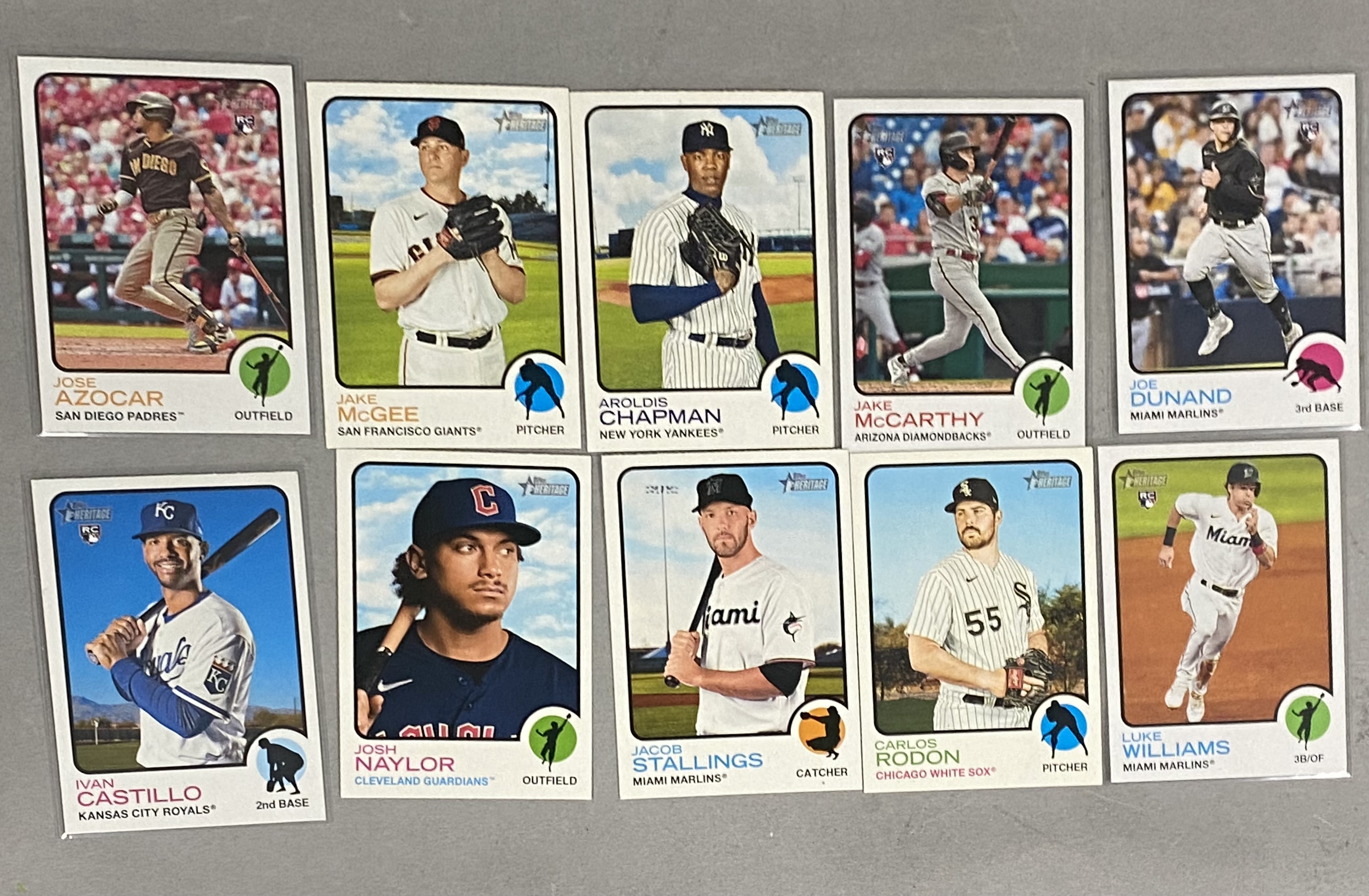Topps and Bowman Baseball Card Collection