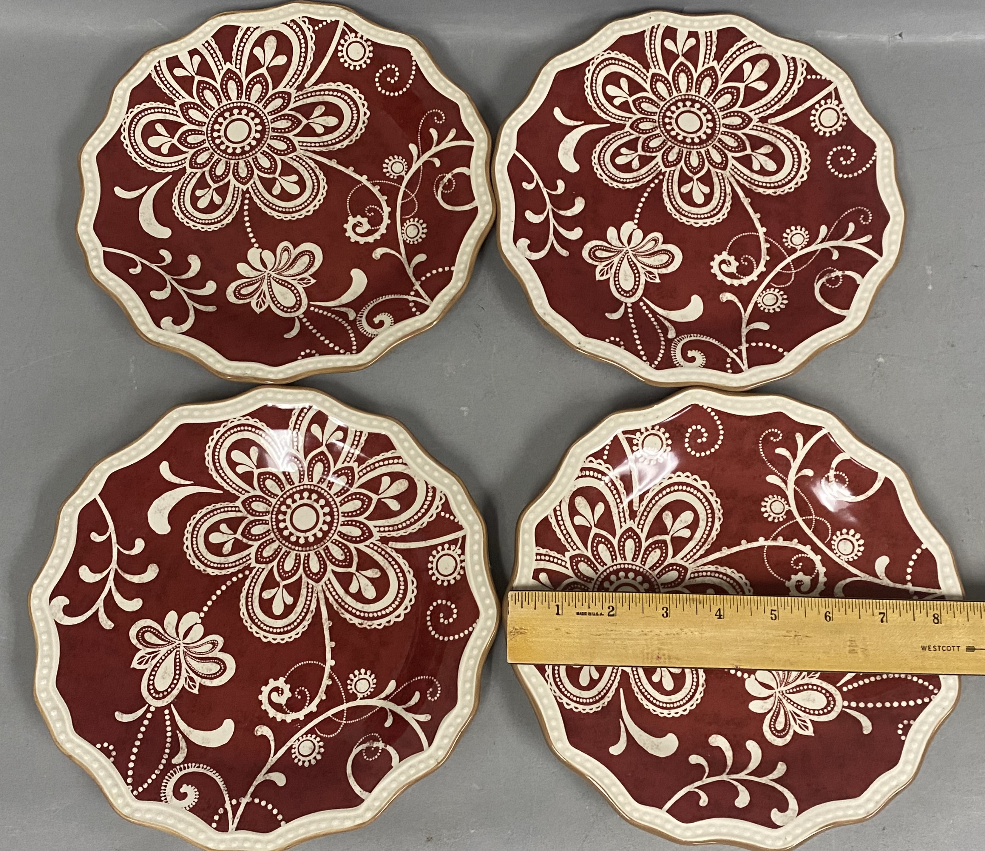 Pier 1 Maribeth Ironstone Plates