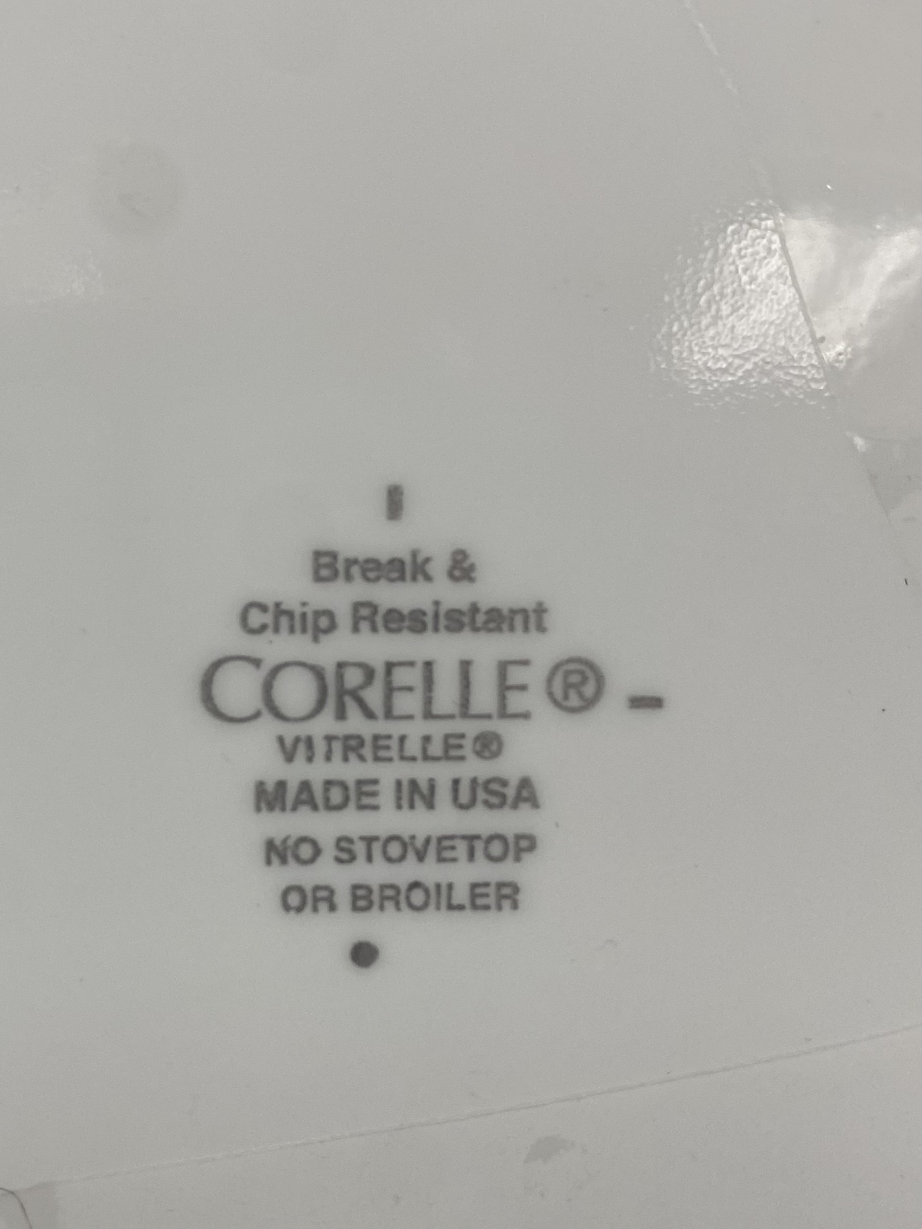 Corelle Gray Mosaic Glass Tableware