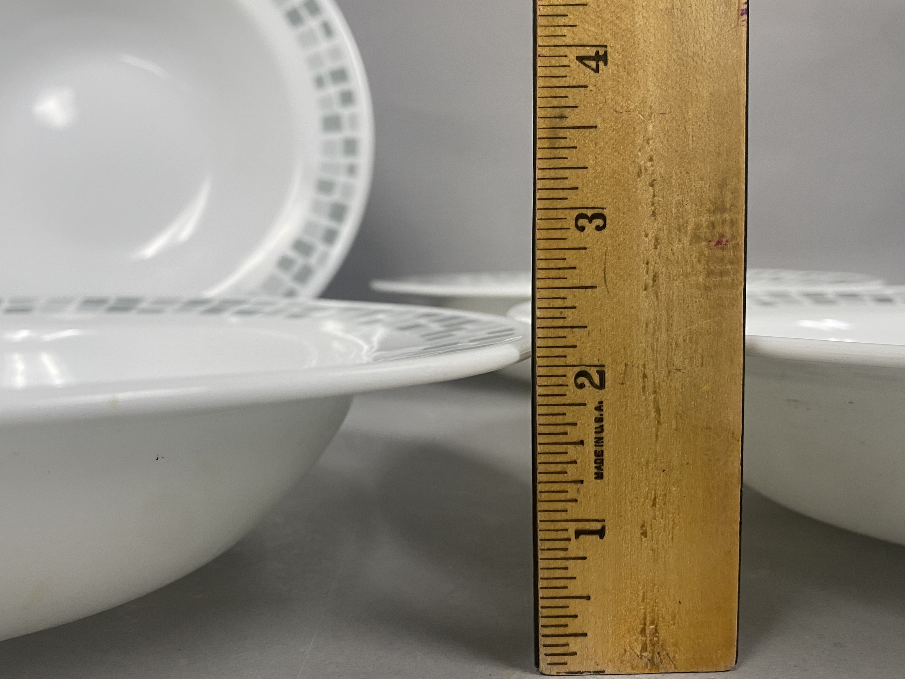 Corelle Gray Mosaic Glass Tableware