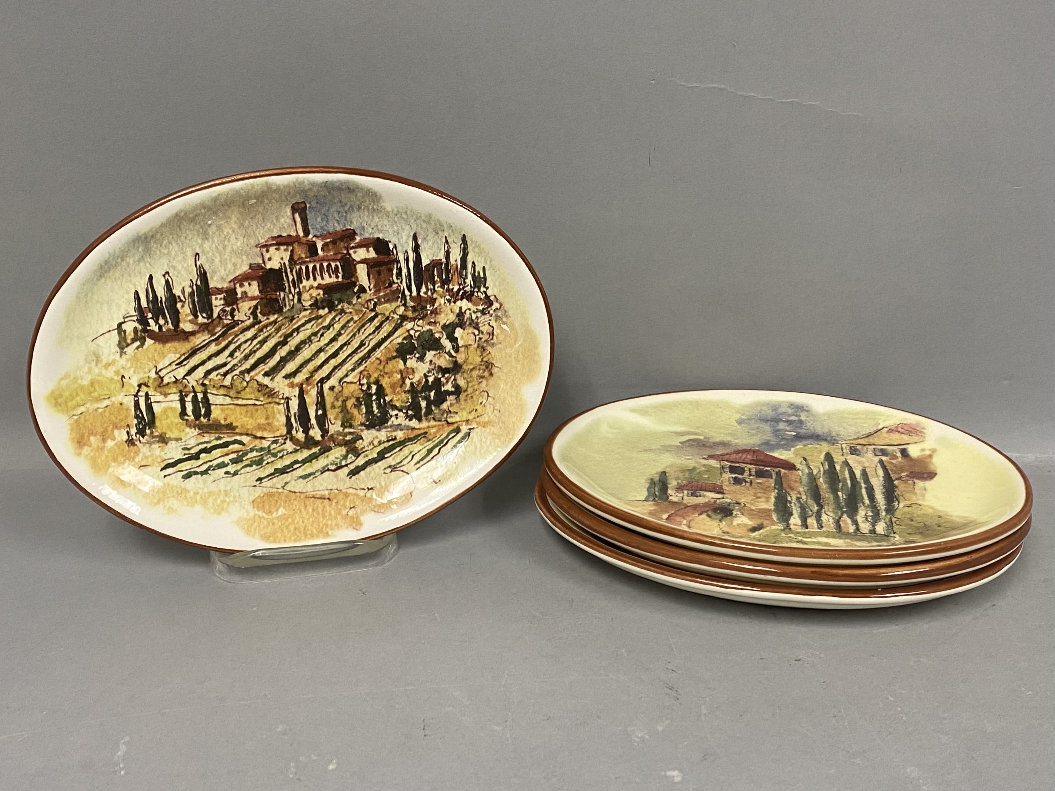 Williams-Sonoma Landscape Plates