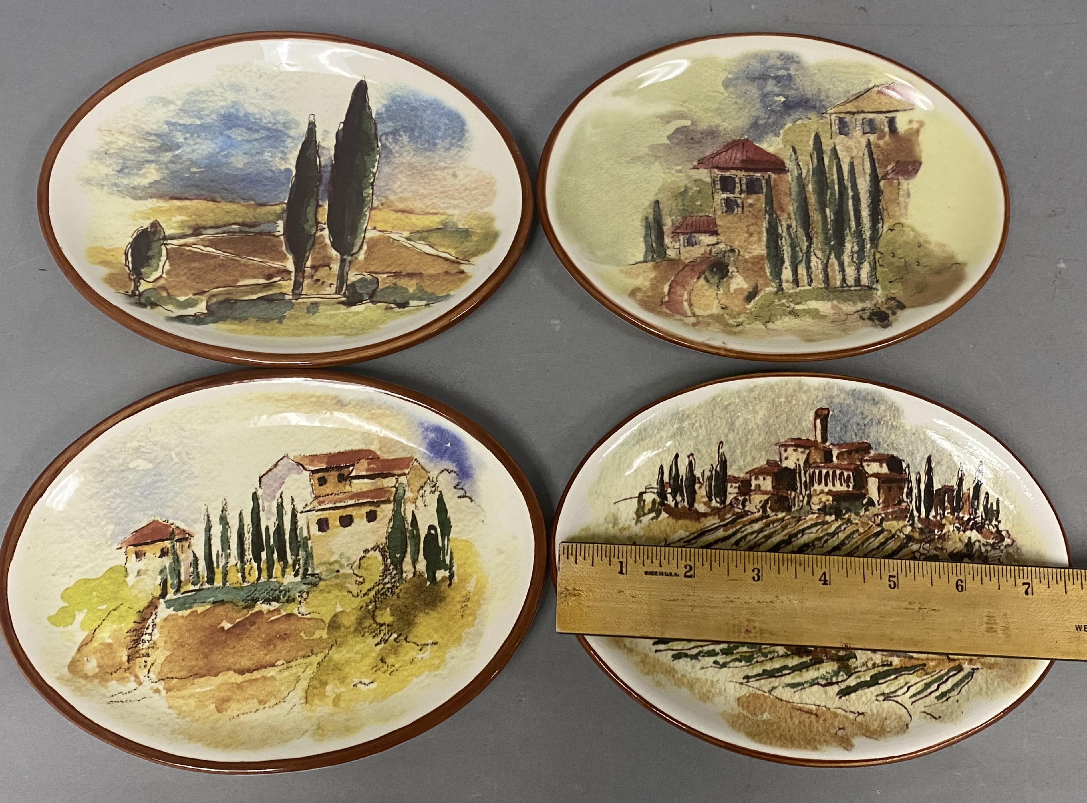 Williams-Sonoma Landscape Plates