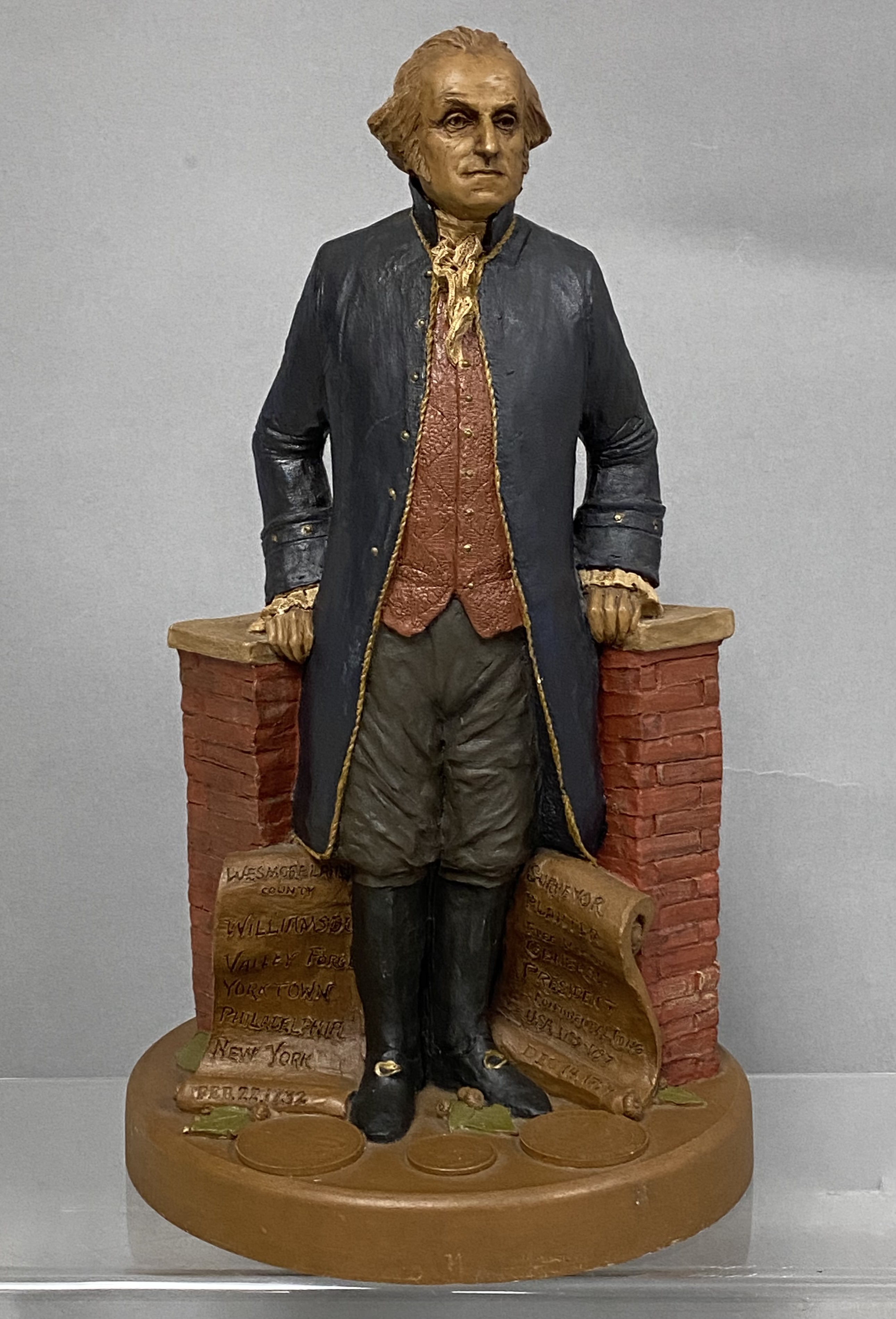 Tom Clark George Washington Resin Figurine