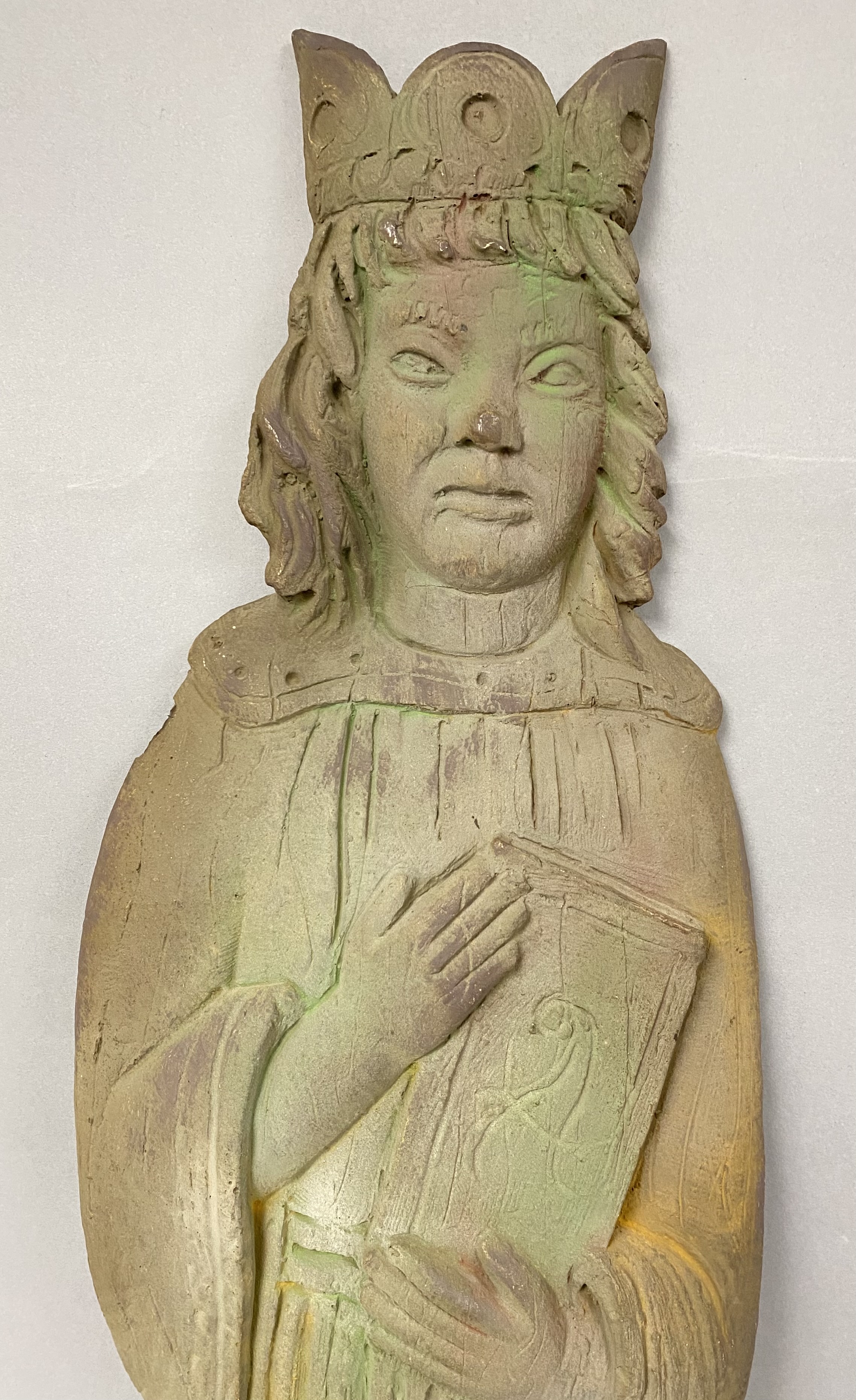 Gothic Style Composite Relief Plaque
