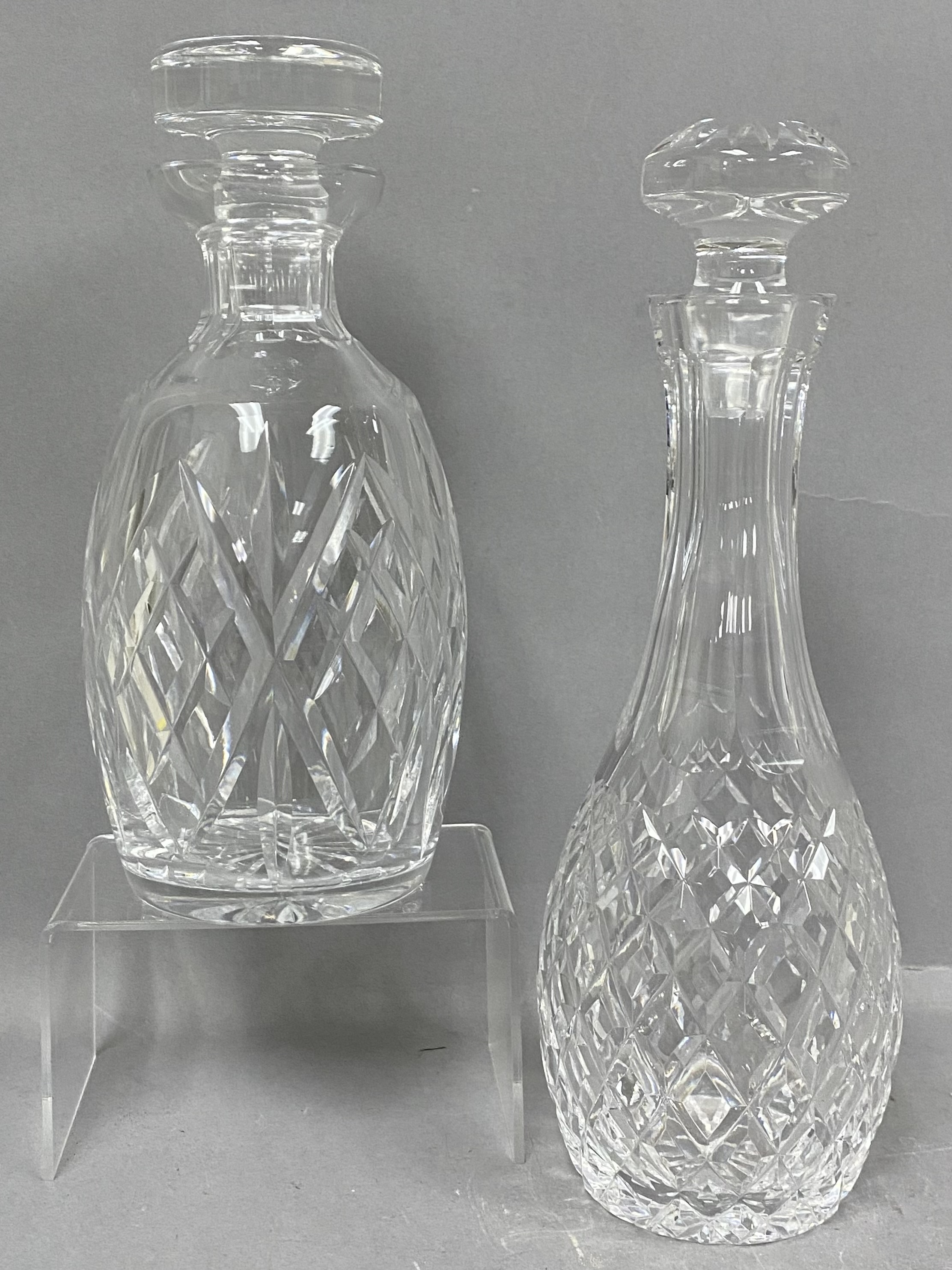Waterford Lead Crystal Decanters Pair