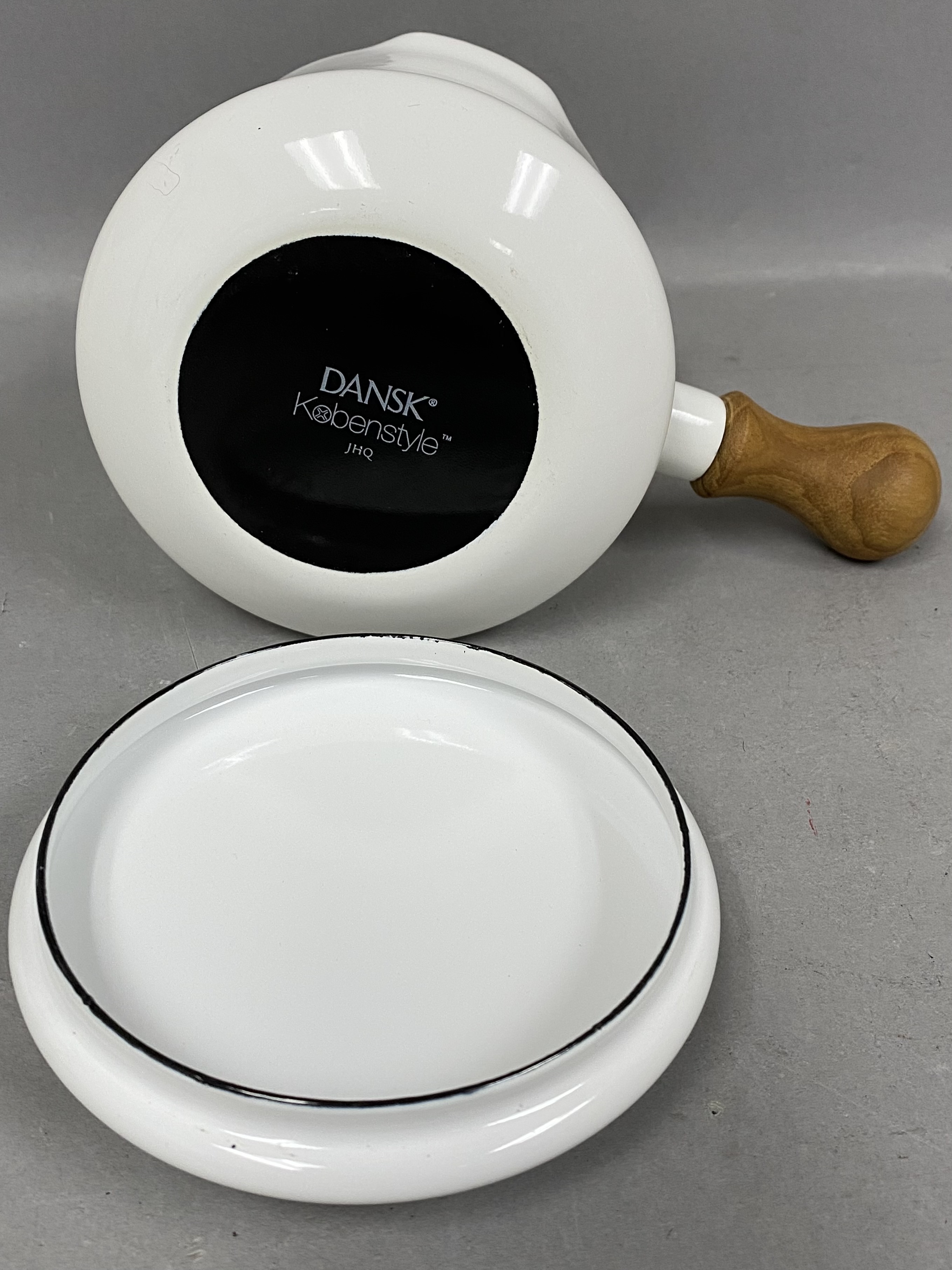 Dansk Kobenstyle Enamel Kitchenware Pair