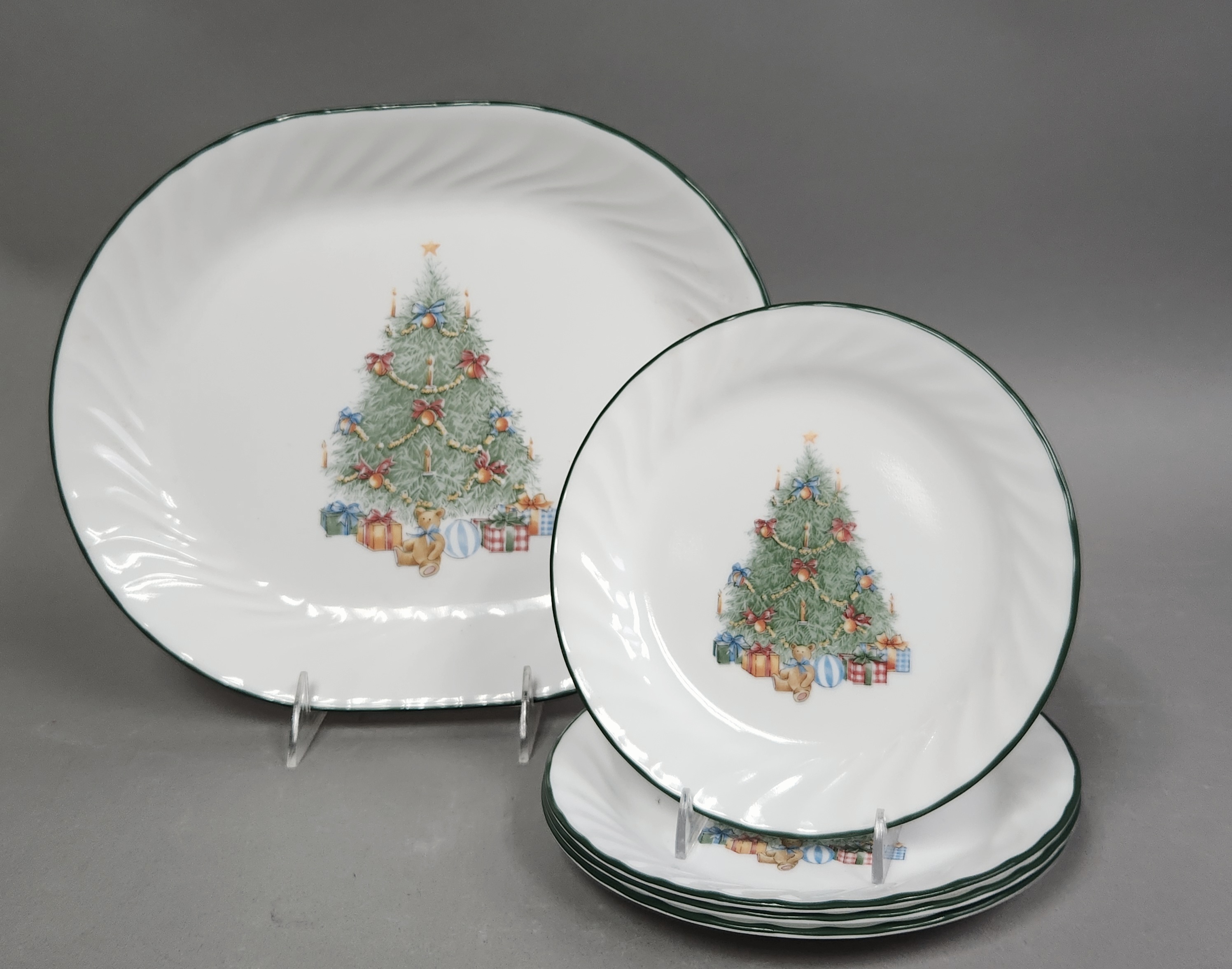 Corelle Holiday Magic Plates Platter