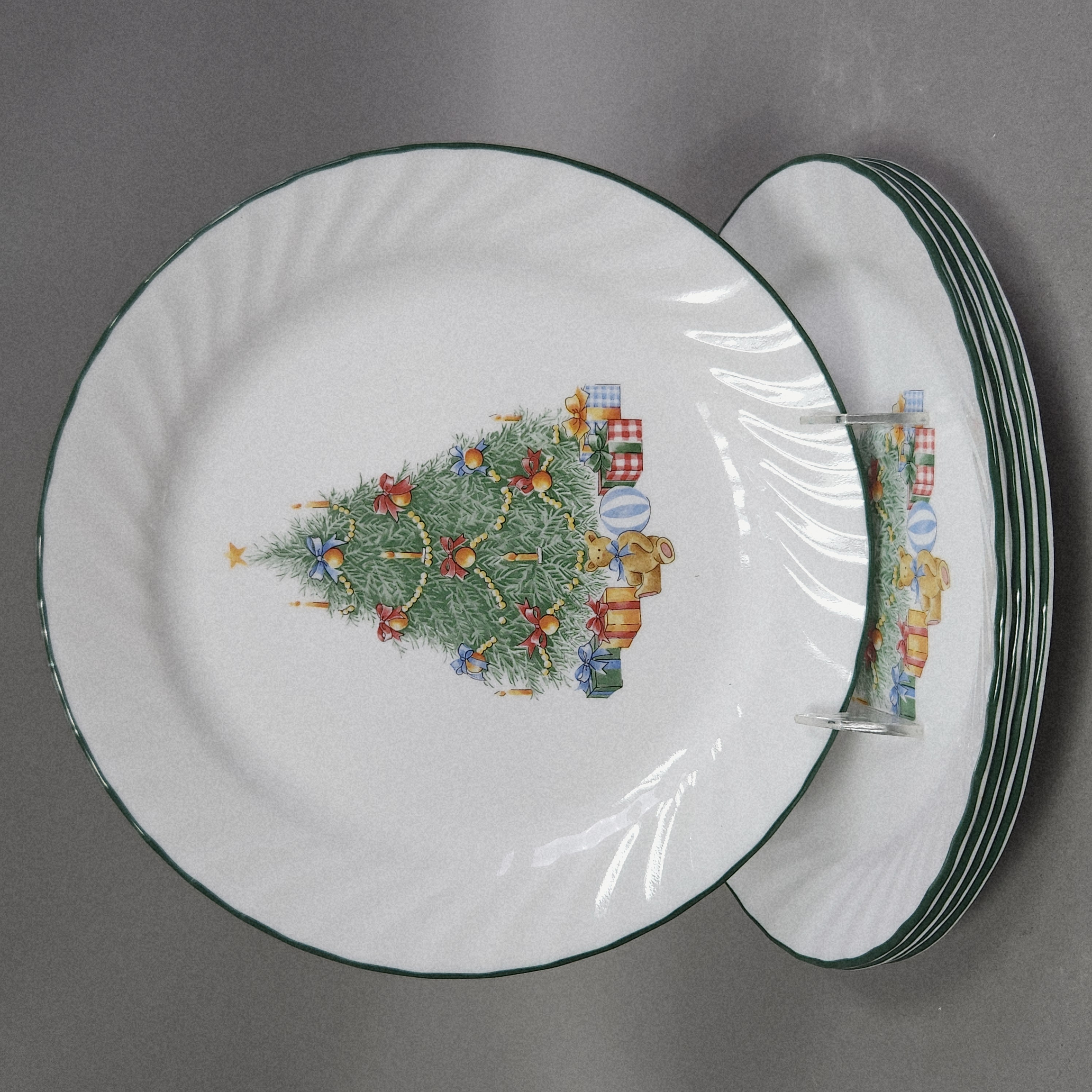 Corelle Holiday Magic Christmas Plates