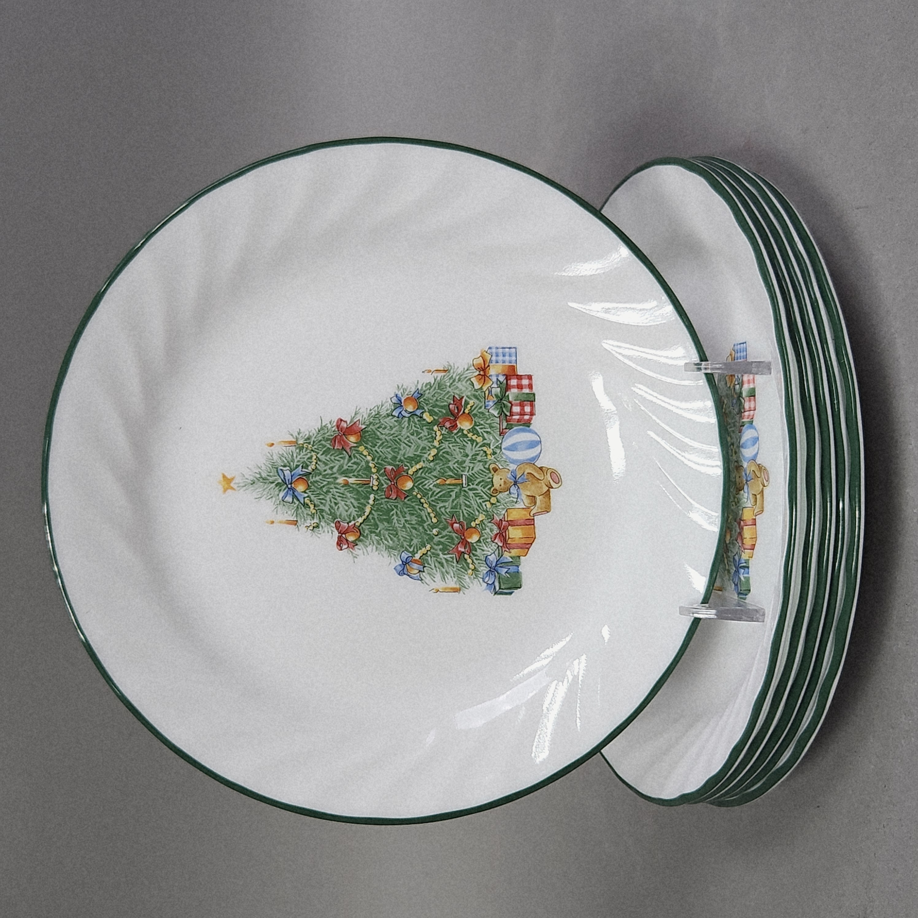Corelle Holiday Magic Vitrelle Plates