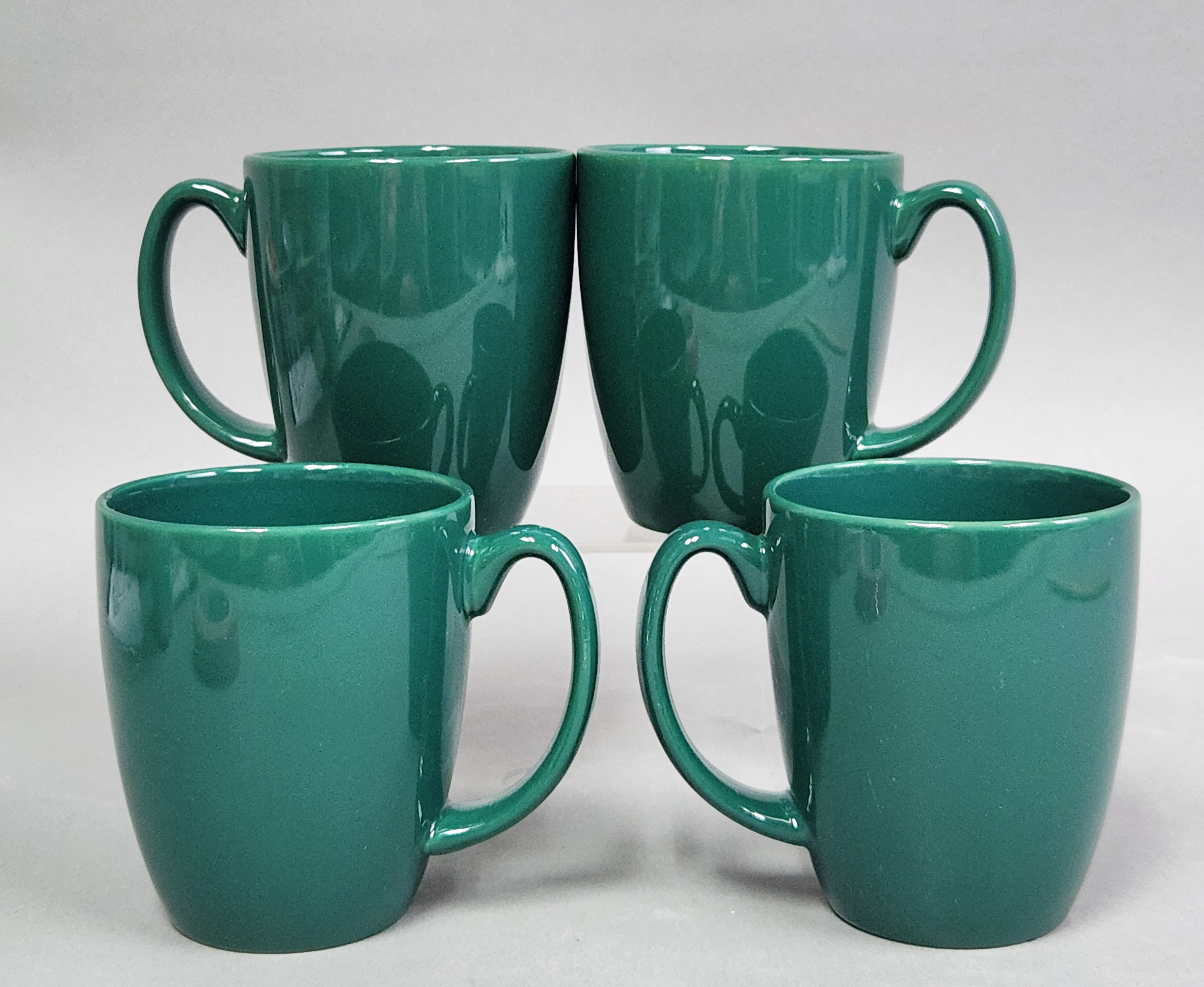 Corelle Green Stoneware Mug Set