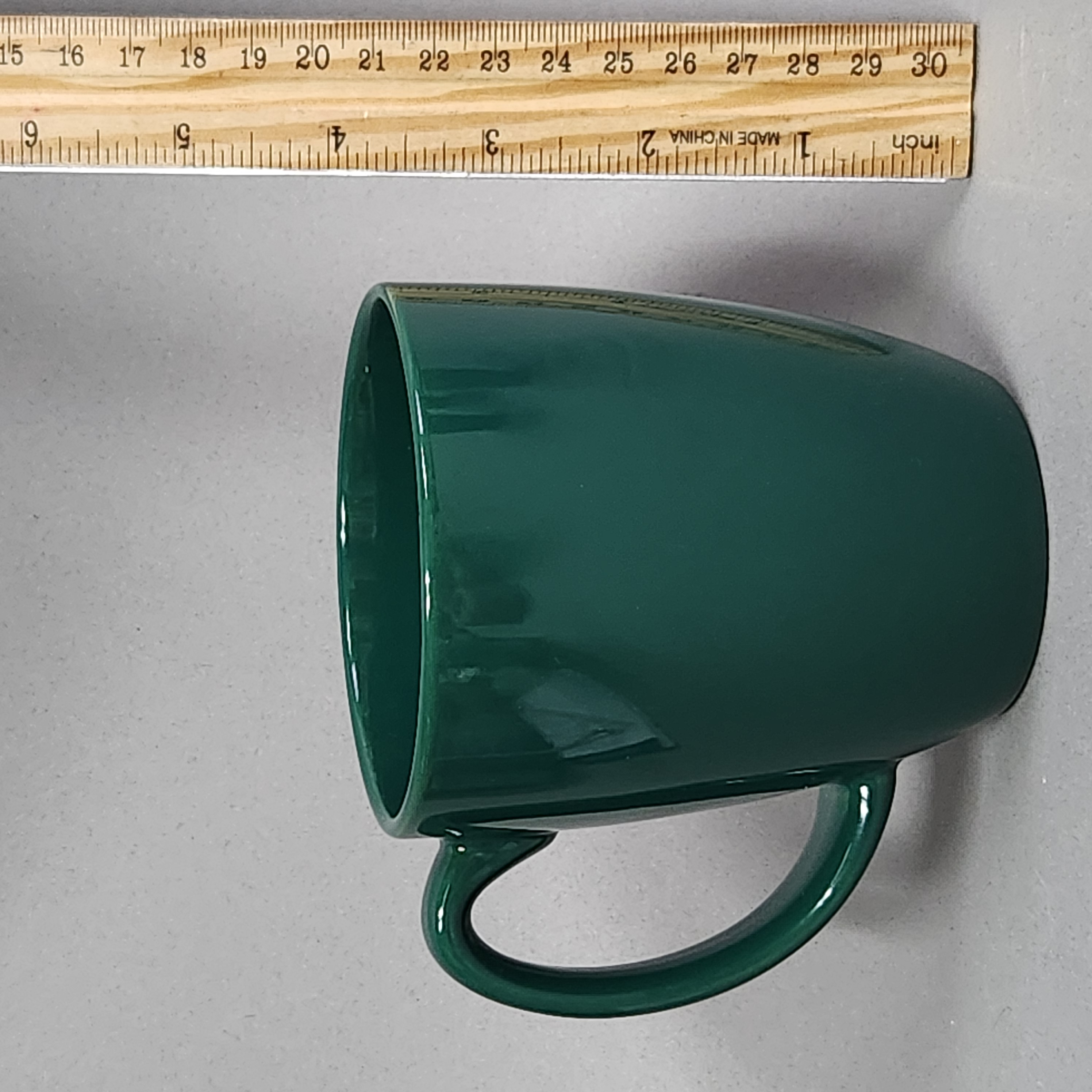 Corelle Green Stoneware Mug Set