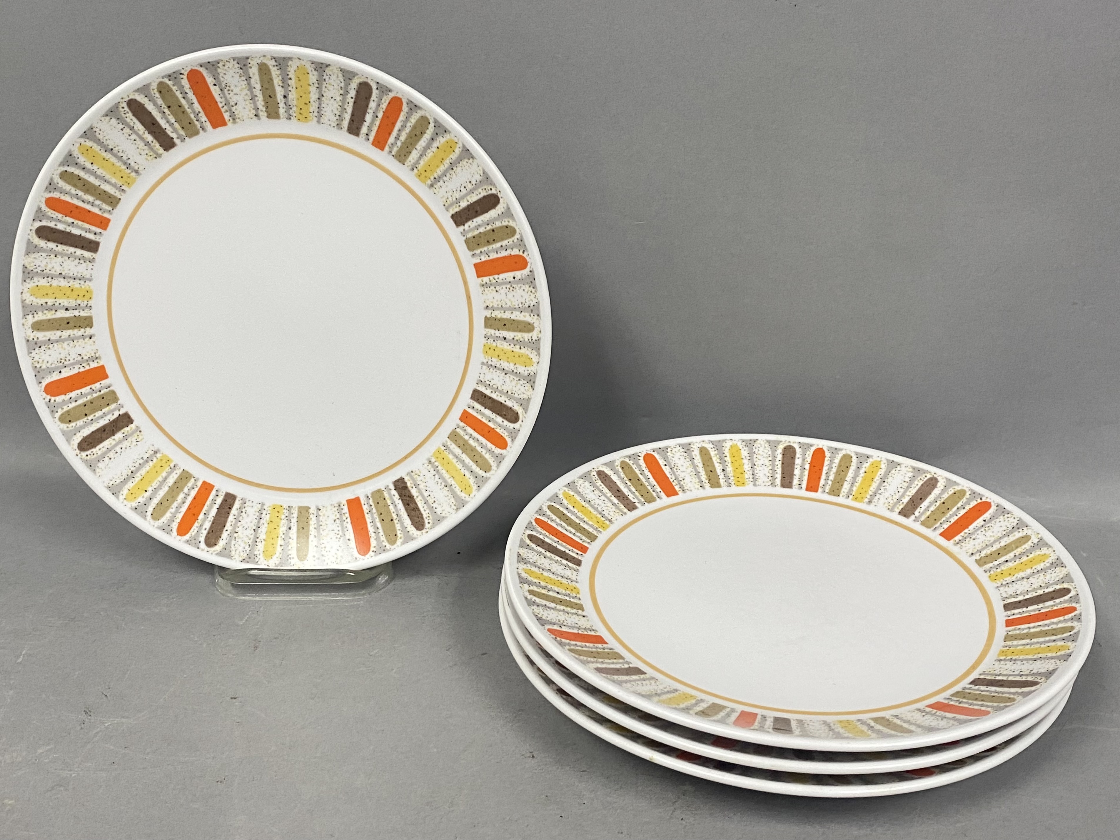 Noritake Progression Mardi Gras China Plates