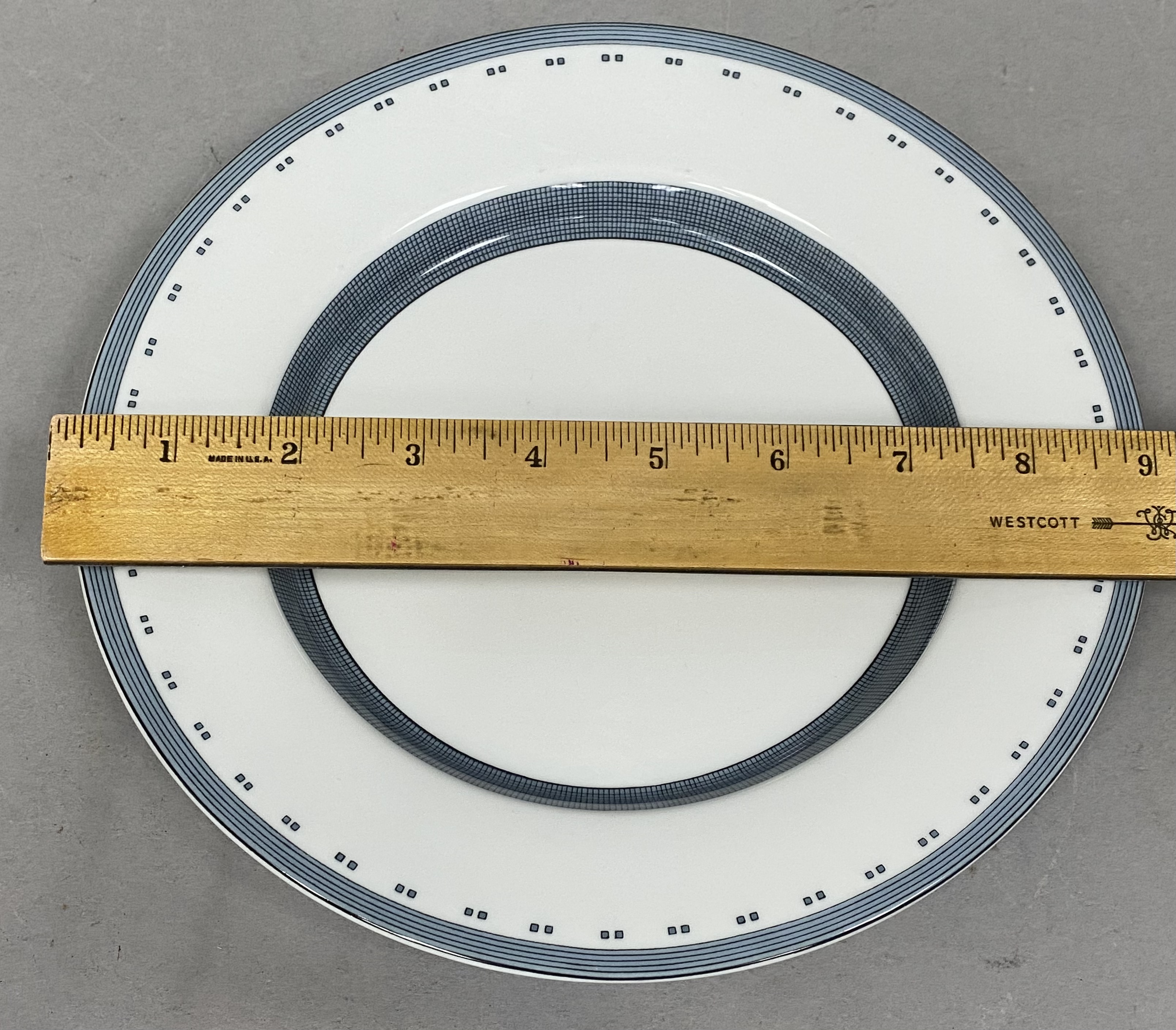 Dansk Gridworks Blue Ceramic Tableware