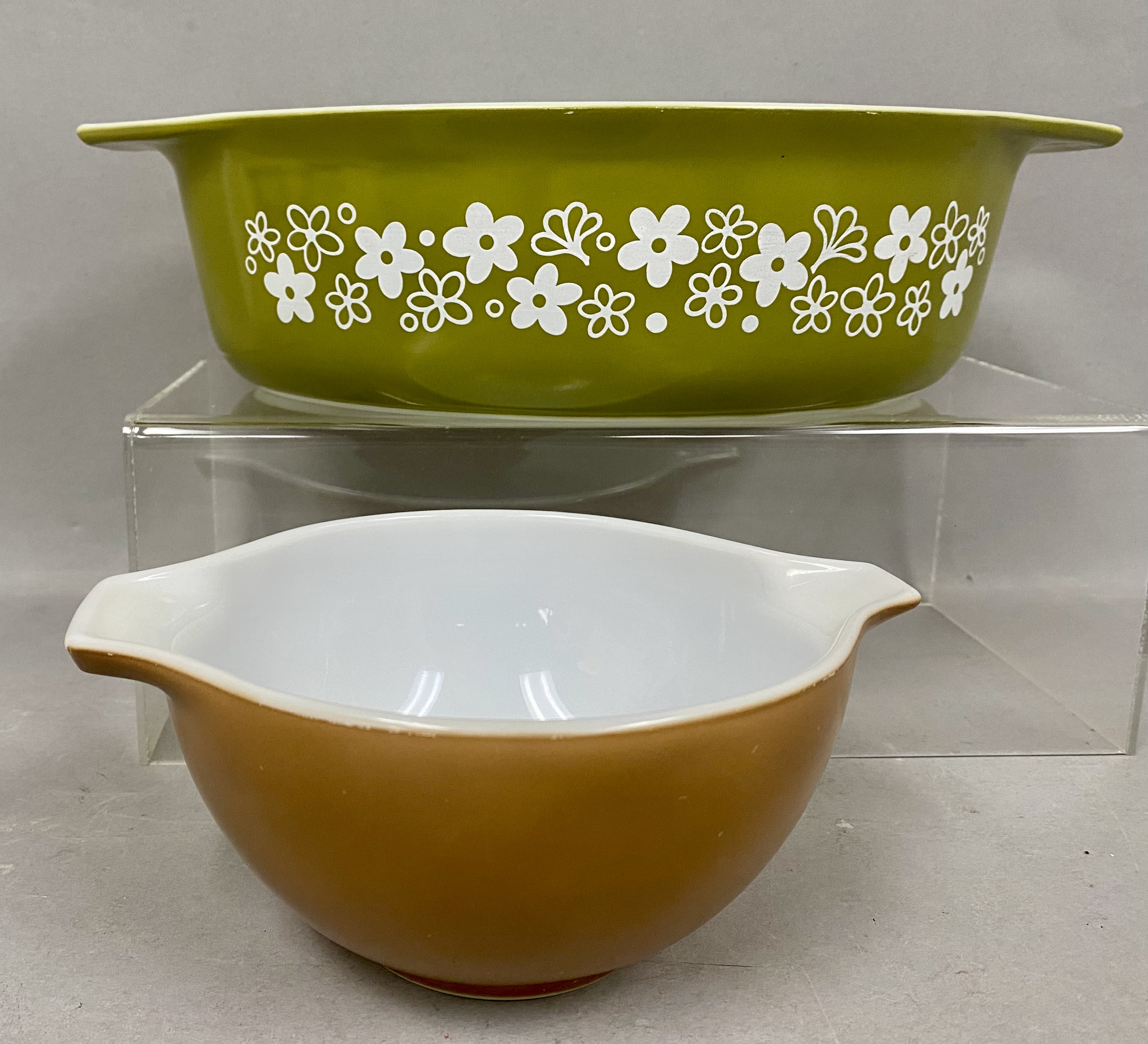 Pyrex Spring Blossom Green Cinderella Items