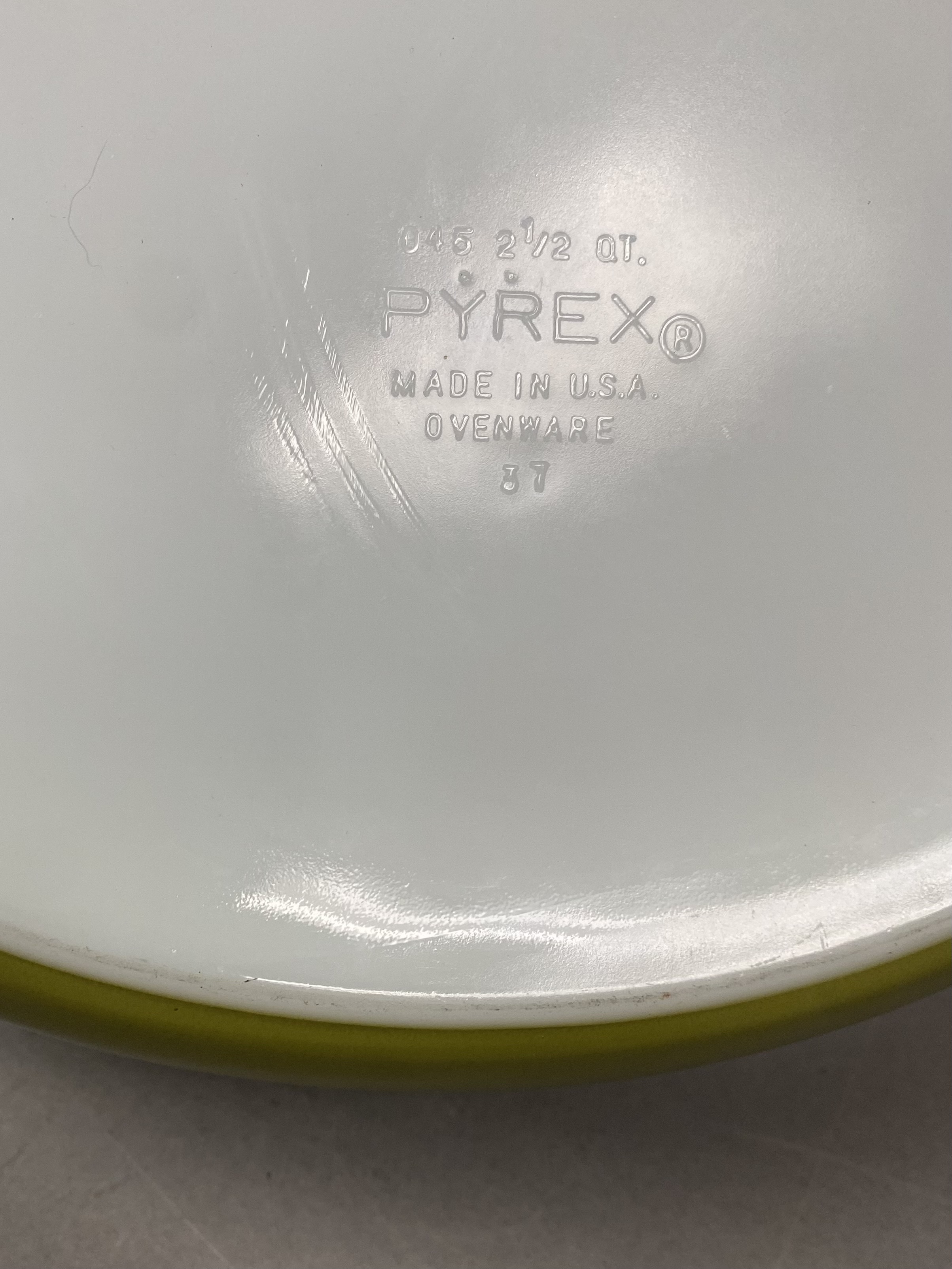 Pyrex Spring Blossom Green Cinderella Items
