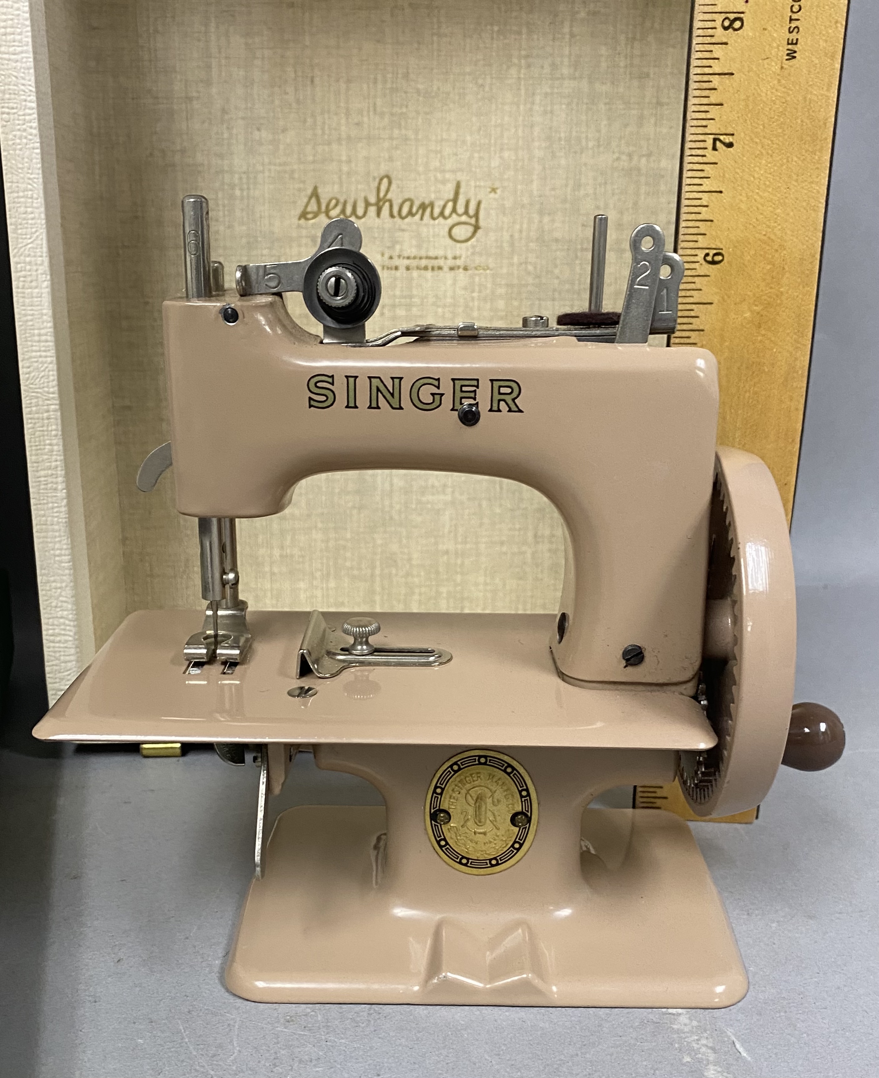 Singer Sewhandy Tan Toy Sewing Machine