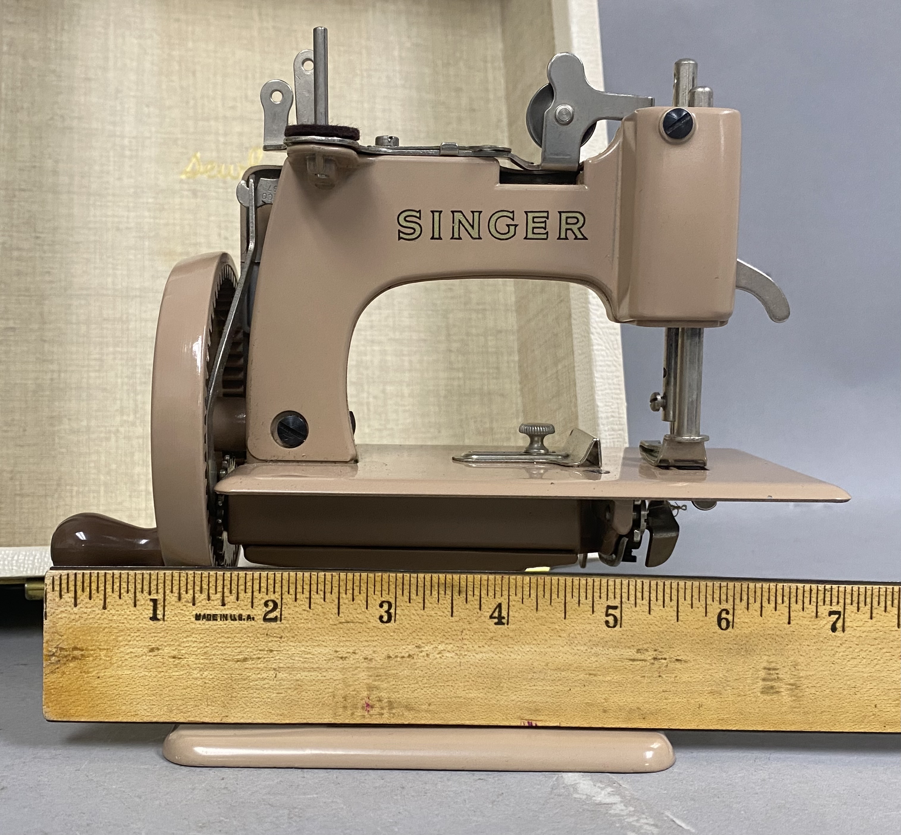 Singer Sewhandy Tan Toy Sewing Machine