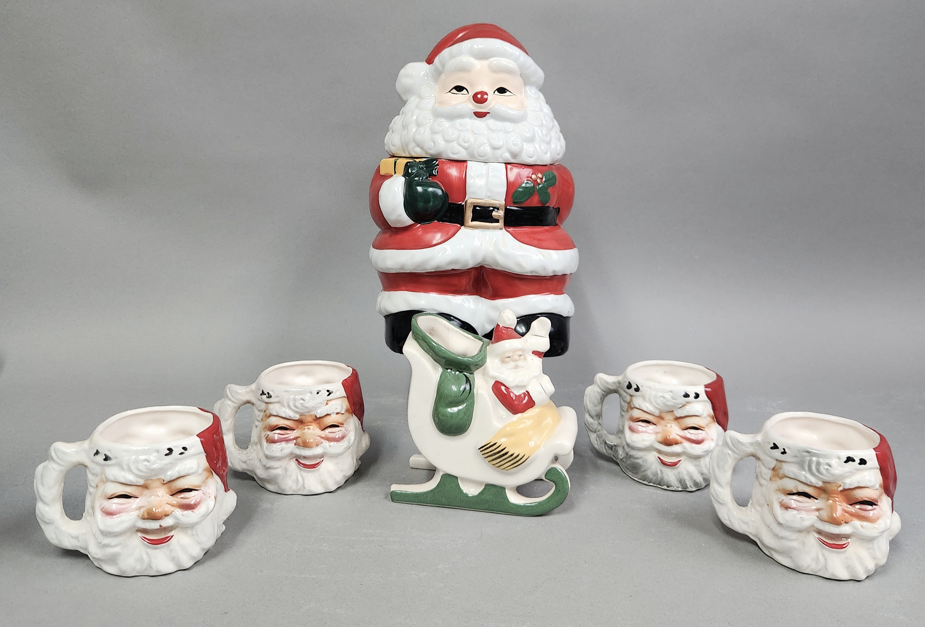 Ceramic Christmas Santas