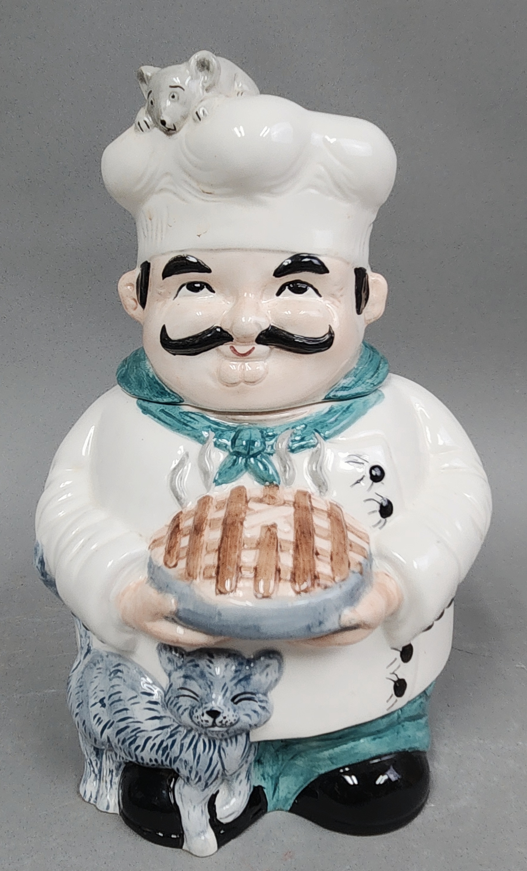 Chef Cupcake & Pig Cookie Jars