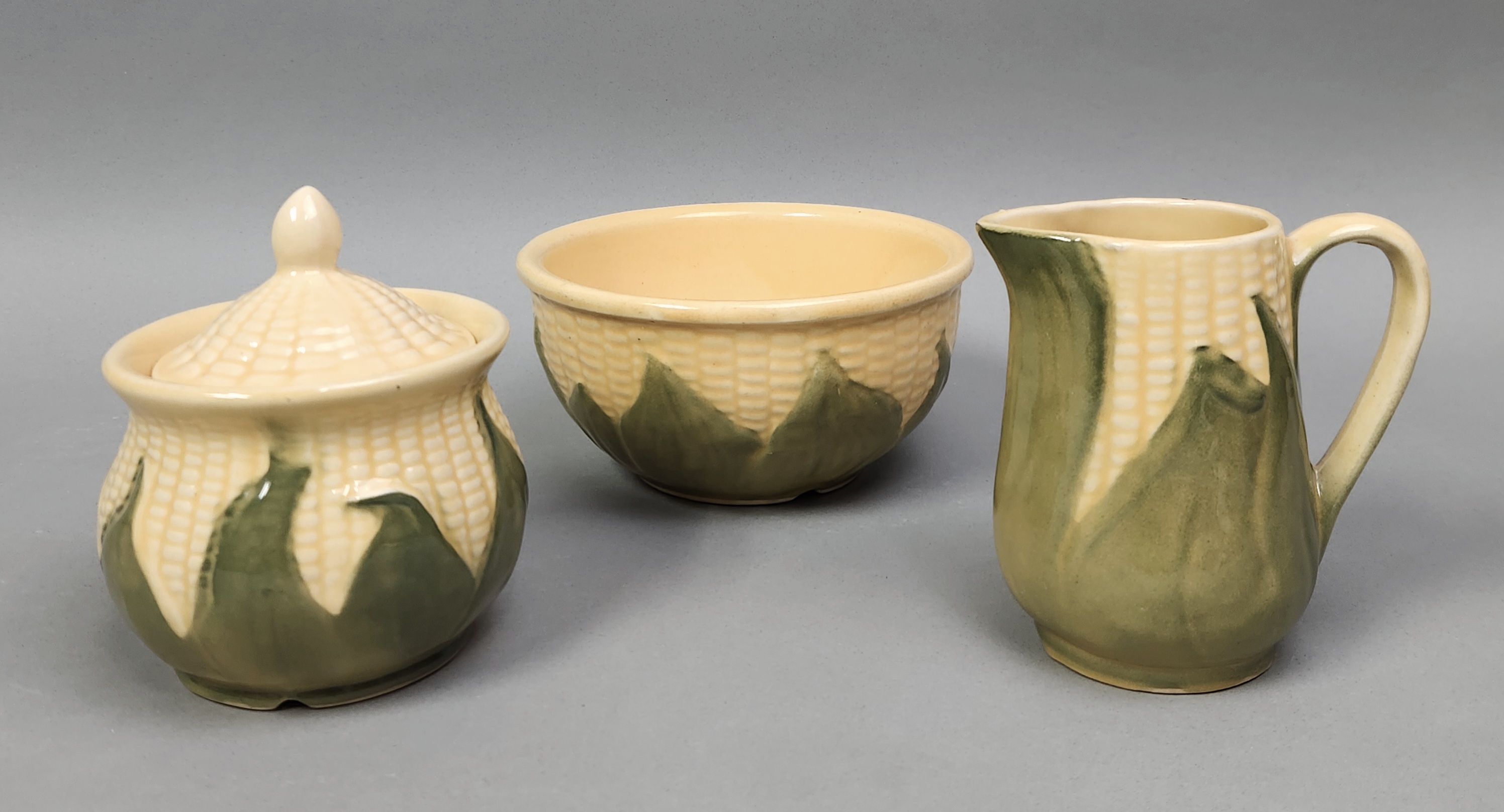 Shawnee Corn King Ceramic Trio